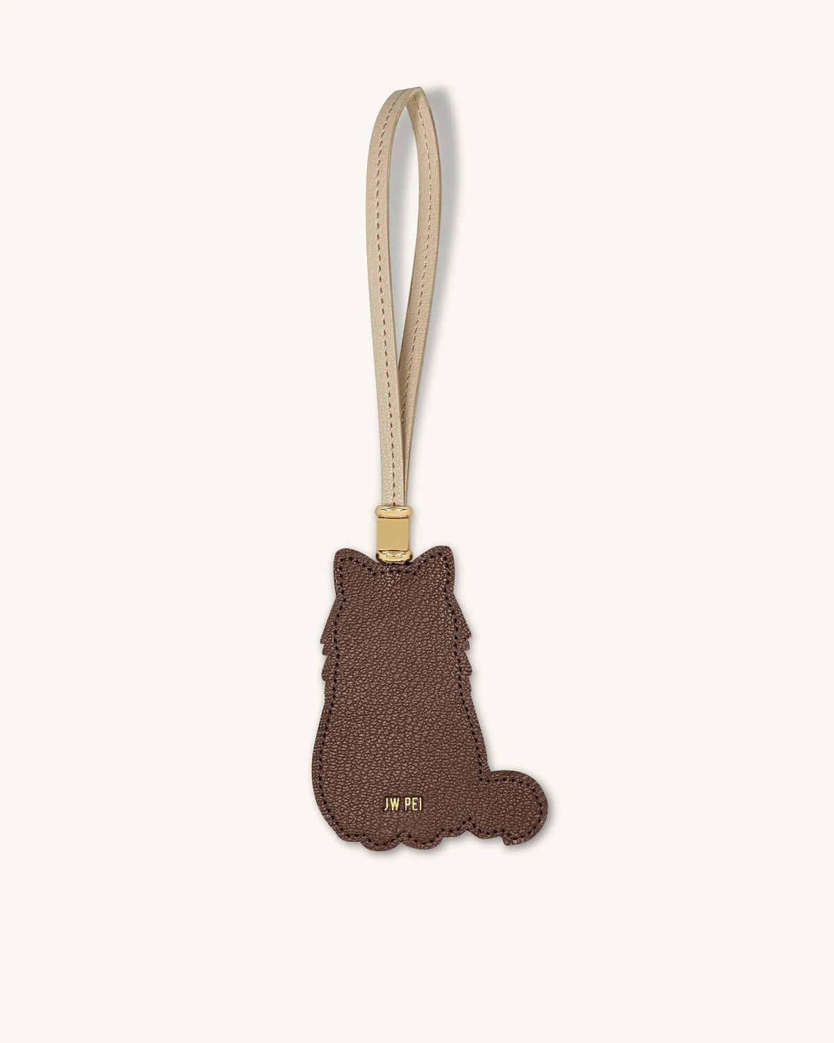 JW Pei Beige Women Ragdoll Cat Bag Charm SKU: 7W92-3_Beige Image 04