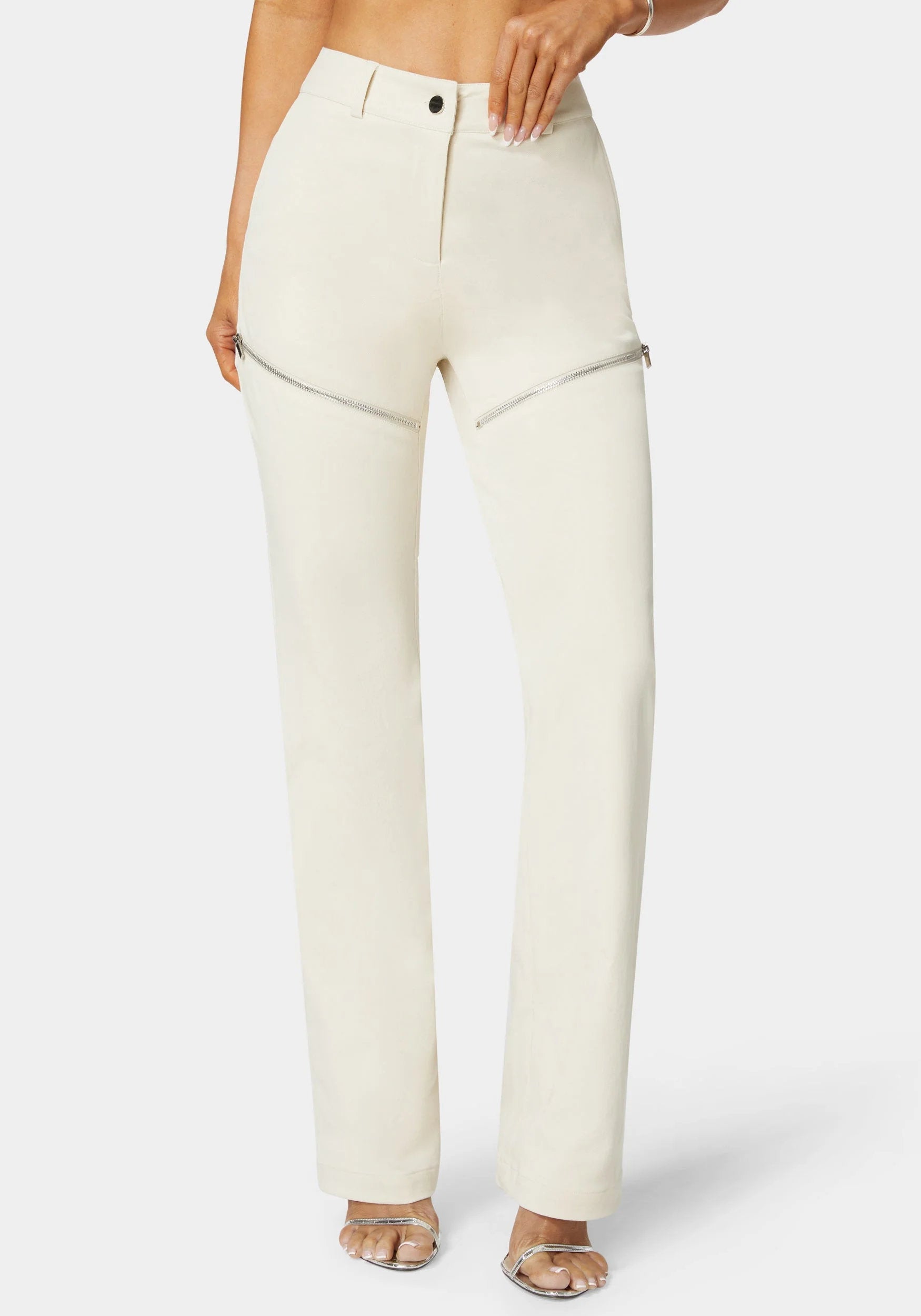 Bebe_Natural Waist Zipper Detail Straight Leg Pant_7swp0351be_Parchment_02