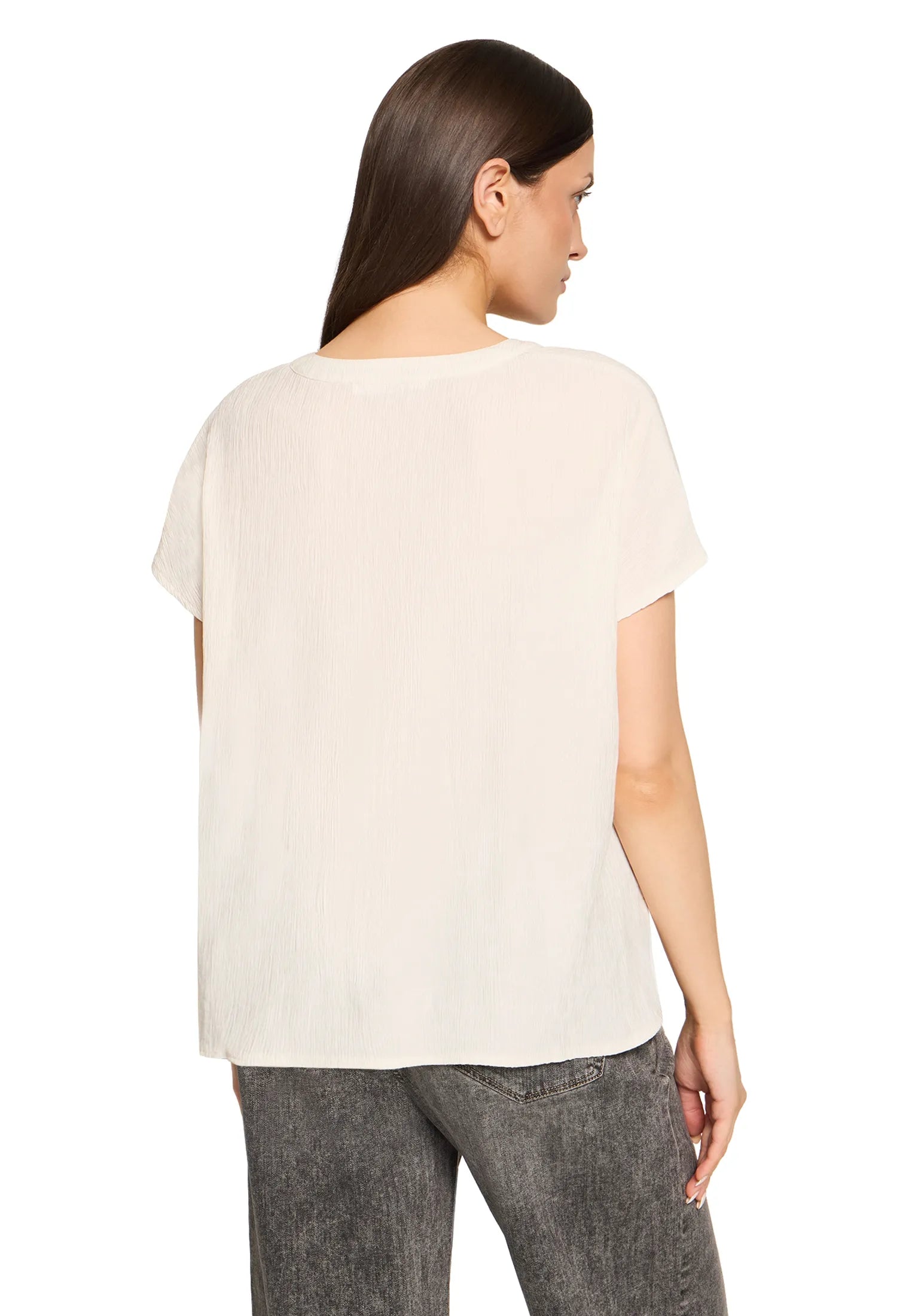 Betty Barclay Arctic Wolf Women Blouse Short 1/2 Sleeve SKU: 8018-3338_1045 Image 03