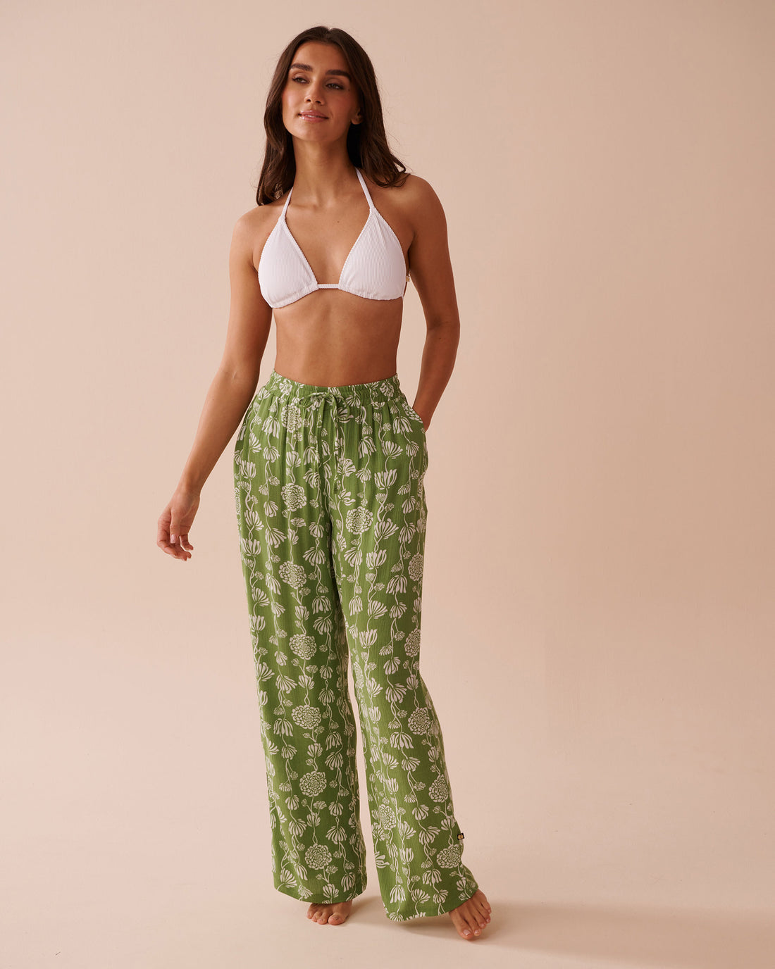 La Vie en Rose_Gauze Pants_80200063_P30112_04