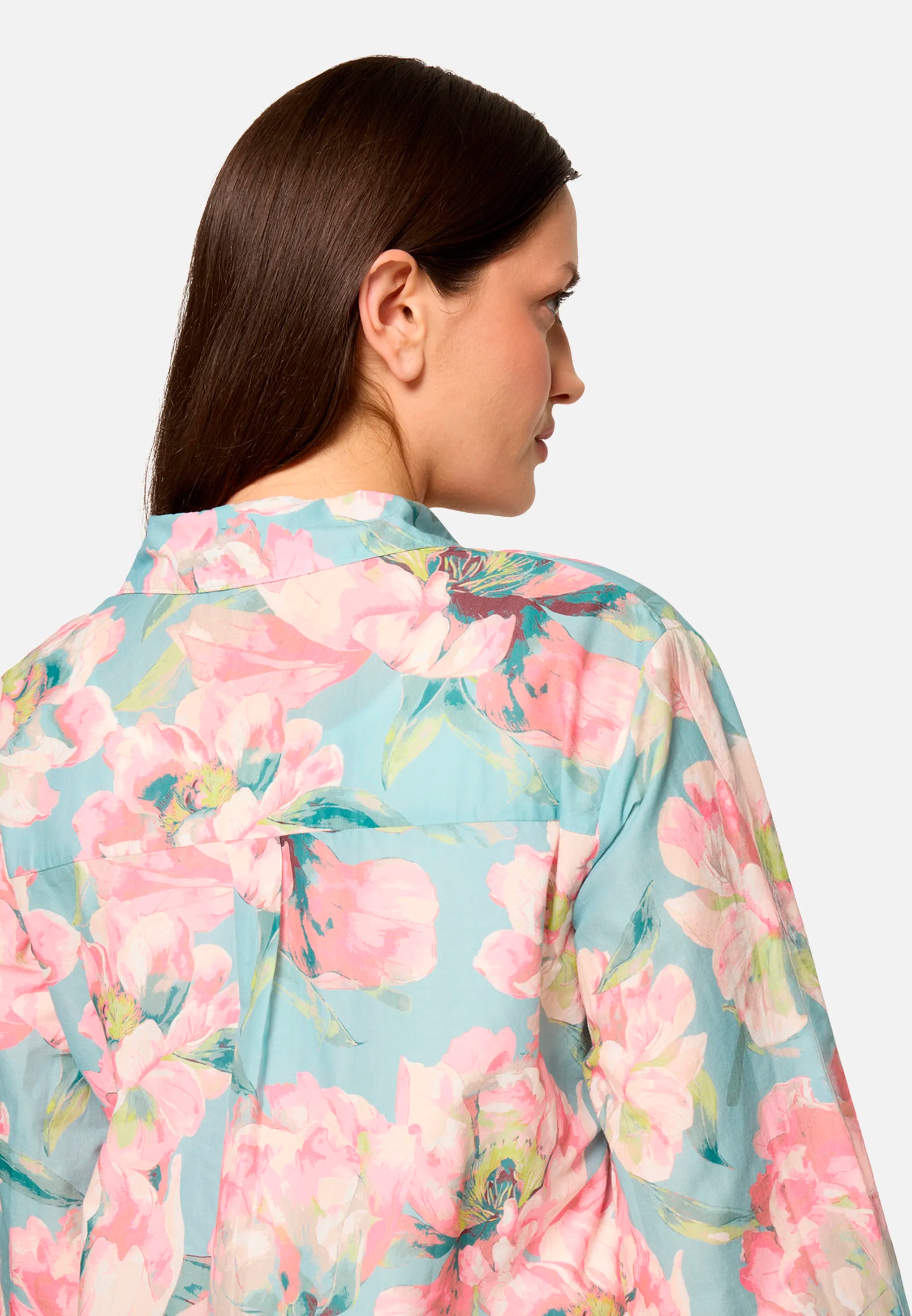 Betty Barclay Mint/Rose Women Long-Sleeved Blouse SKU: 8032-1850_5802 Image 07