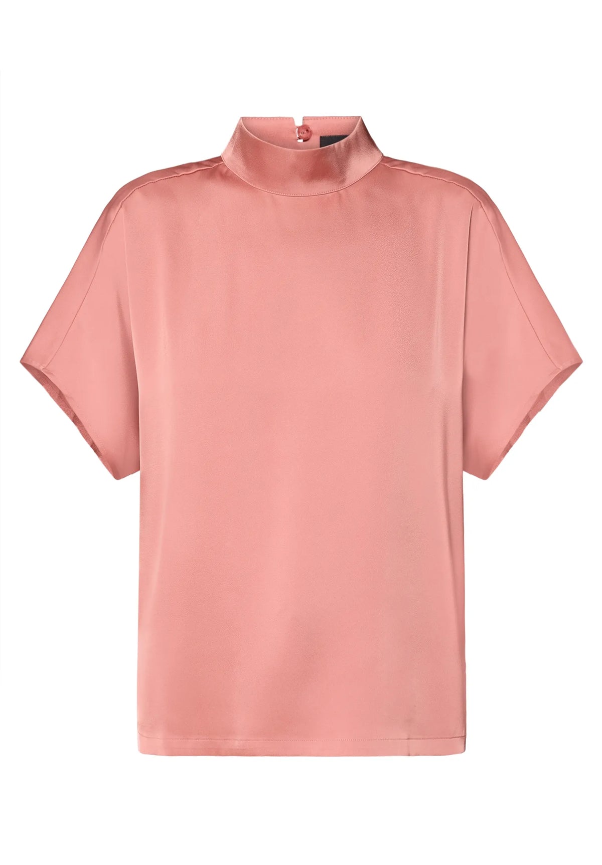 Betty Barclay Light Mahogany Women Solid Color Slip-On Blouse SKU: 8111-1196_4688 Image 04