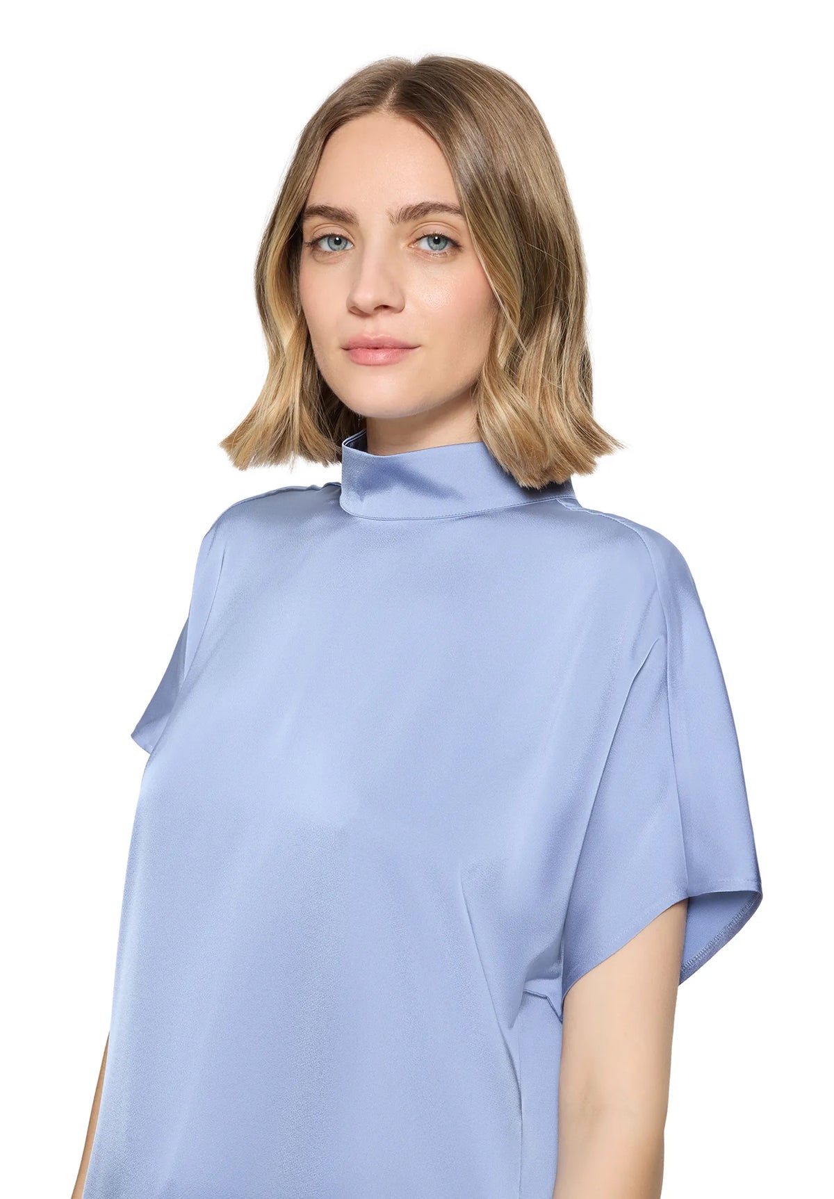Betty Barclay Infinity Women Solid Color Slip-On Blouse SKU: 8111-1196_8308 Image 06