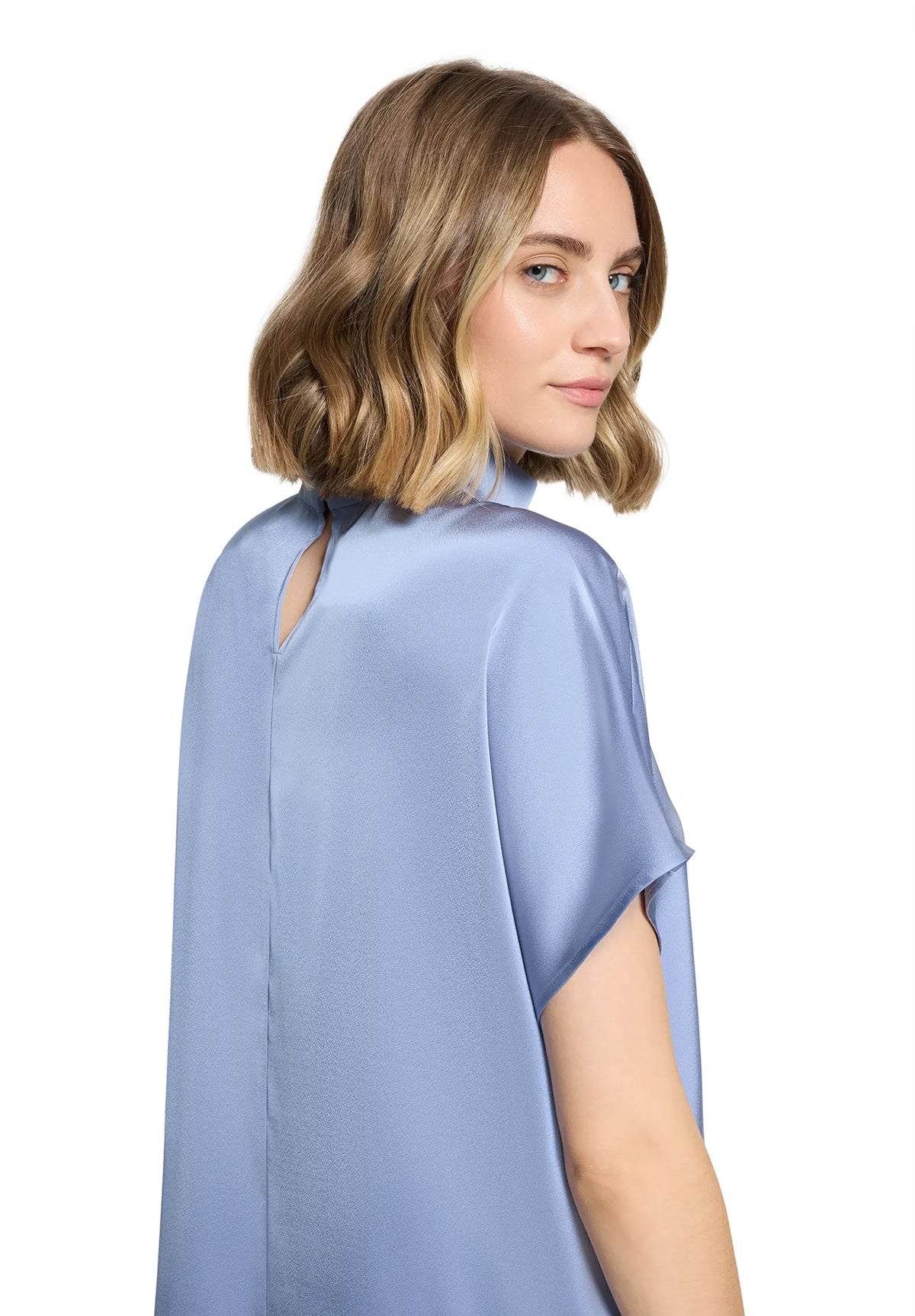Betty Barclay Infinity Women Solid Color Slip-On Blouse SKU: 8111-1196_8308 Image 07