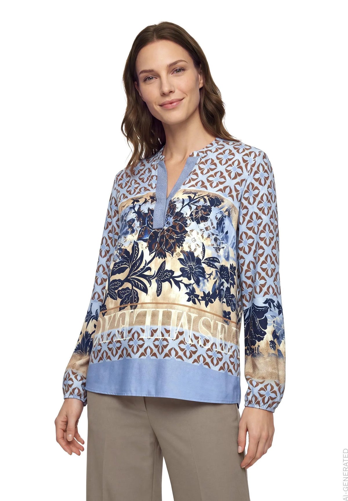 Betty Barclay Women Long Blouse SKU: 8118-1696_8872 Image 01