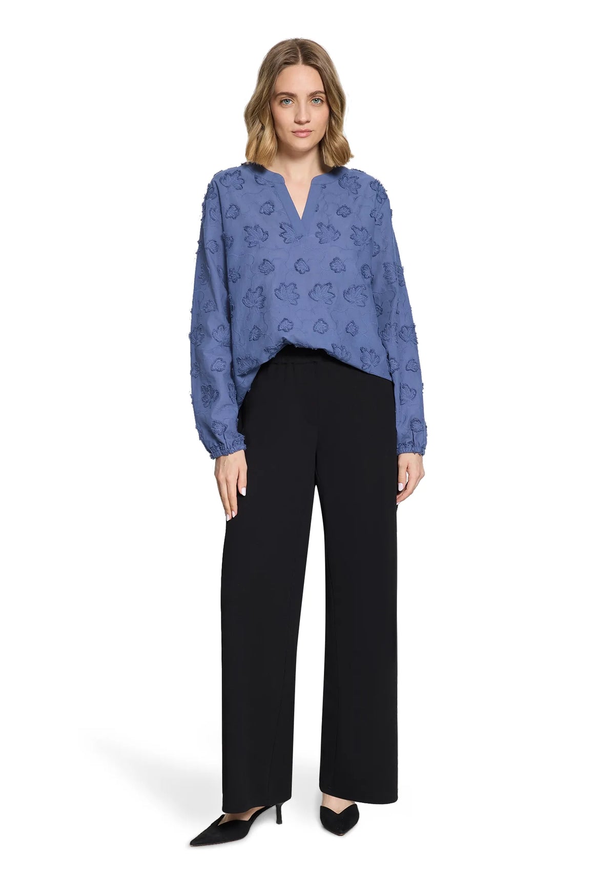 Betty Barclay Vintage Indigo Women Lace Blouse SKU: 8121-1770_8417 Image 02