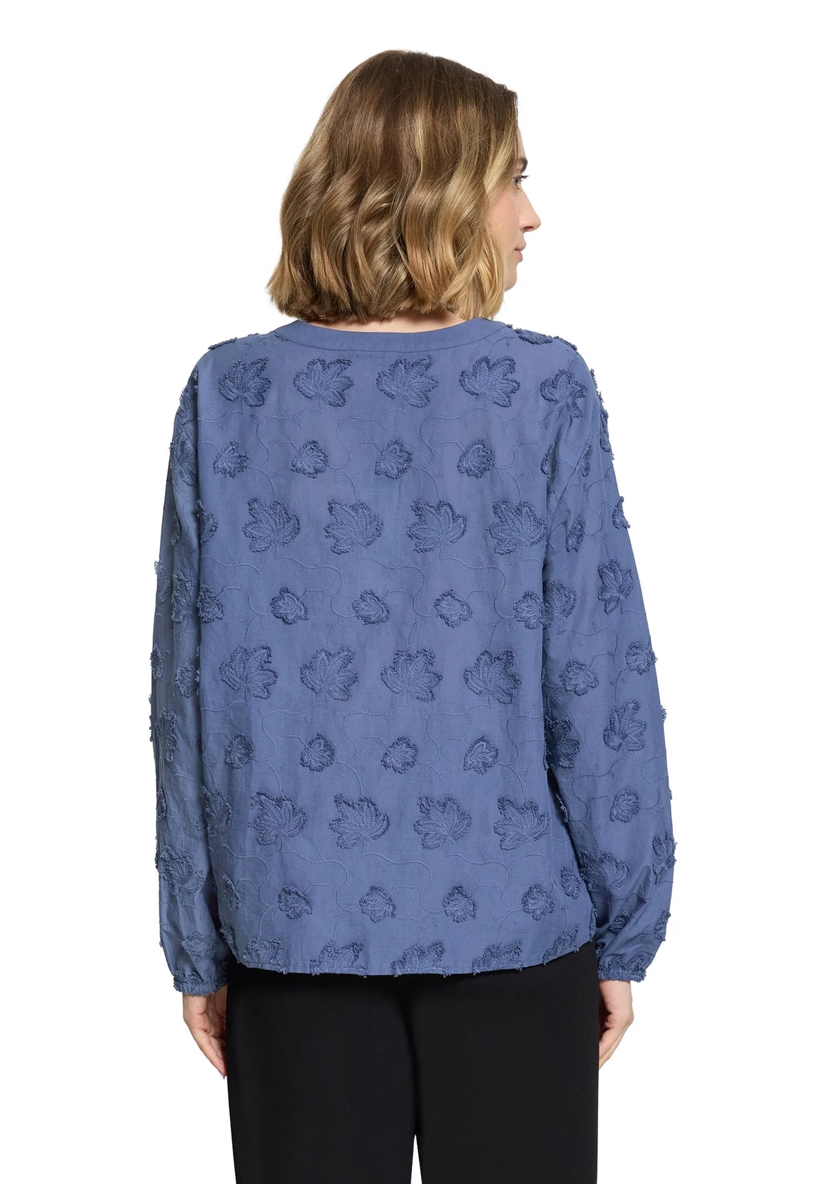 Betty Barclay Vintage Indigo Women Lace Blouse SKU: 8121-1770_8417 Image 03
