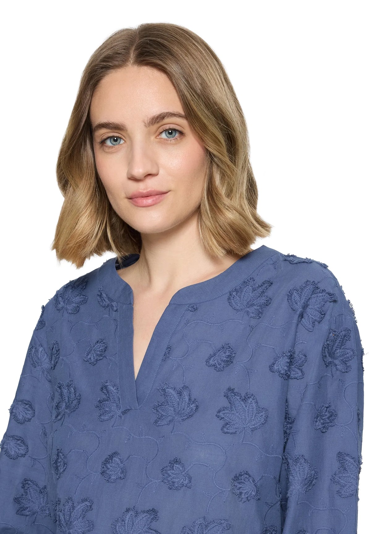 Betty Barclay Vintage Indigo Women Lace Blouse SKU: 8121-1770_8417 Image 04