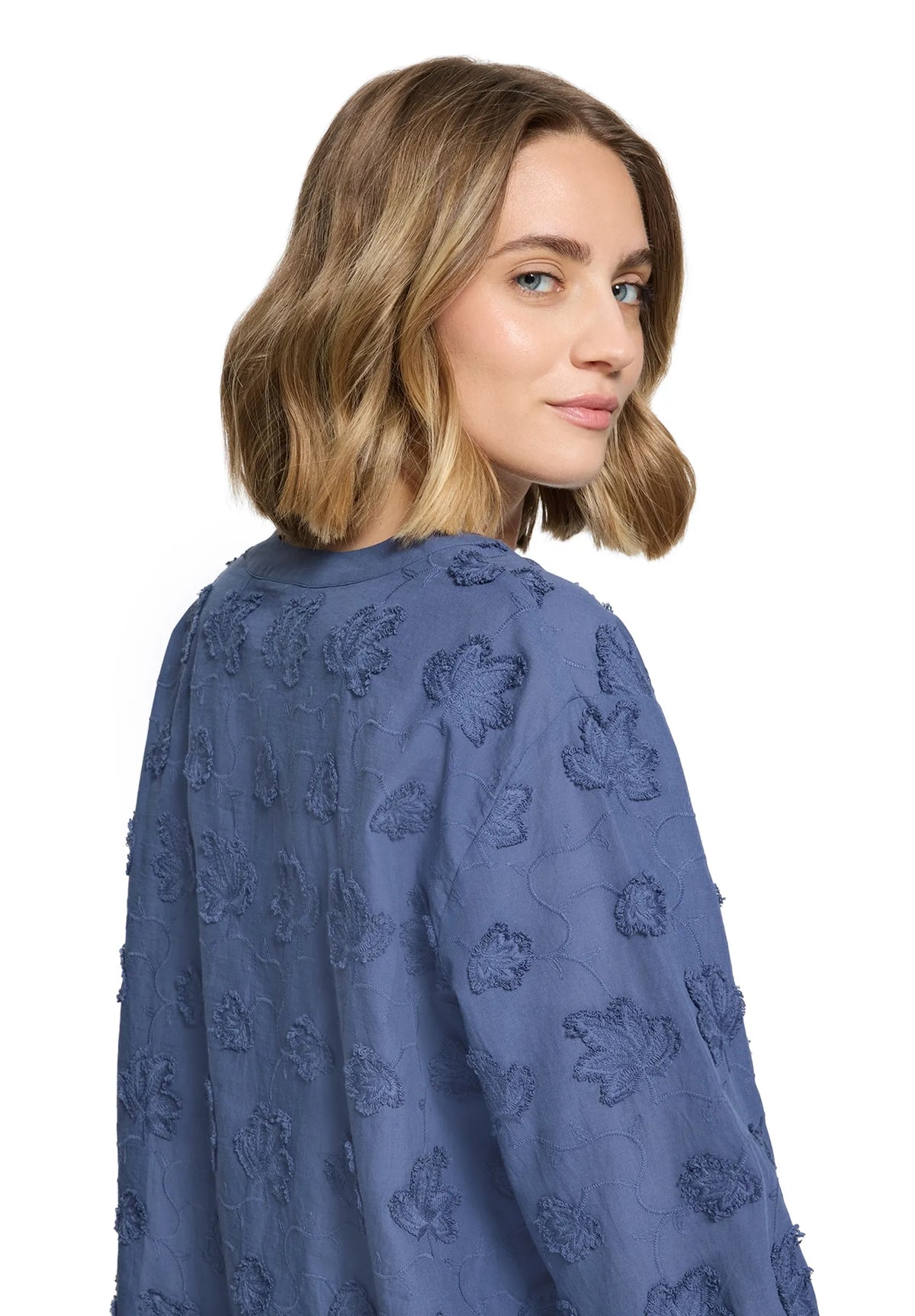 Betty Barclay Vintage Indigo Women Lace Blouse SKU: 8121-1770_8417 Image 05