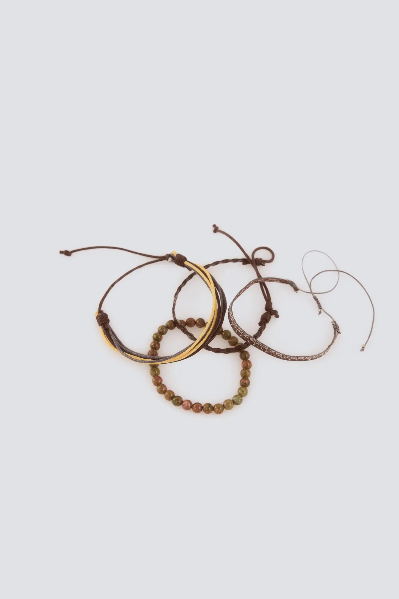 Springfield Khaki Men 3-Pack Bracelets SKU: 8203121_92 Image 01
