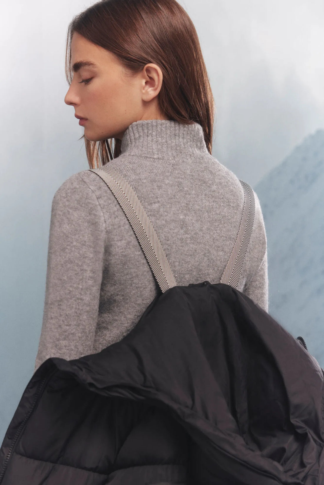 Springfield_Black_Thermolite Puffer Long Coat_8272796_01_02