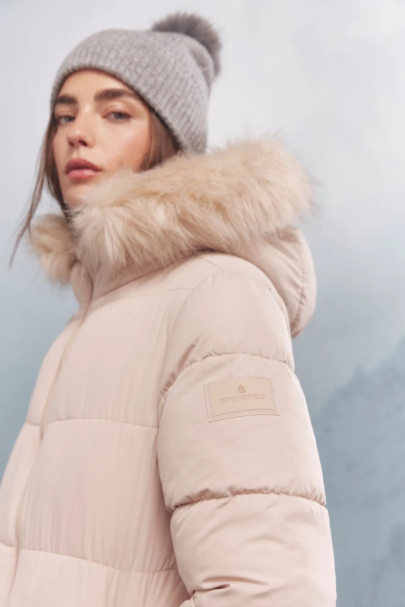 Springfield_Tan_Thermolite Puffer Long Coat_8272796_35_02