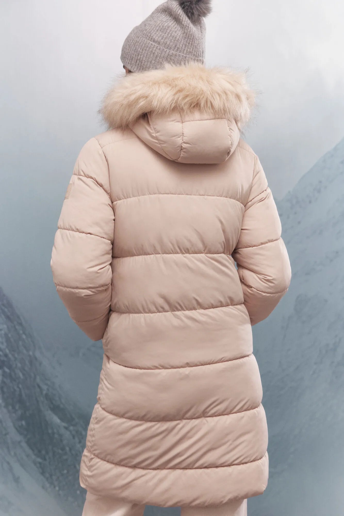 Springfield_Tan_Thermolite Puffer Long Coat_8272796_35_03