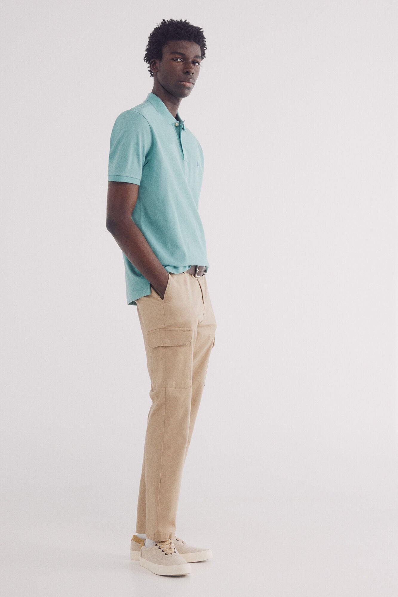 Springfield_Essential Regular Fit PiquŽ Polo Shirt_8551088_27_04