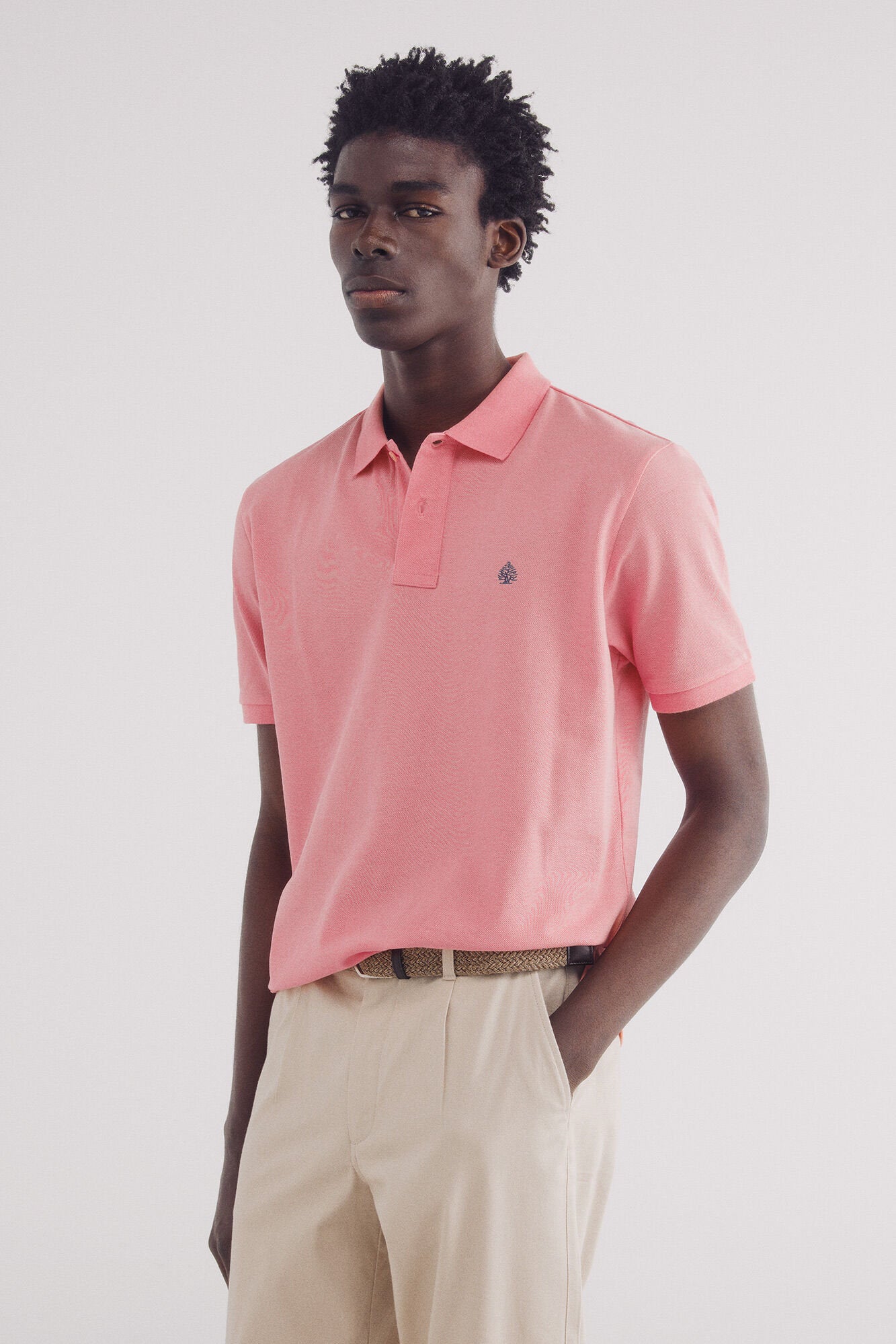Springfield_Essential Regular Fit PiquŽ Polo Shirt_8551088_58_01