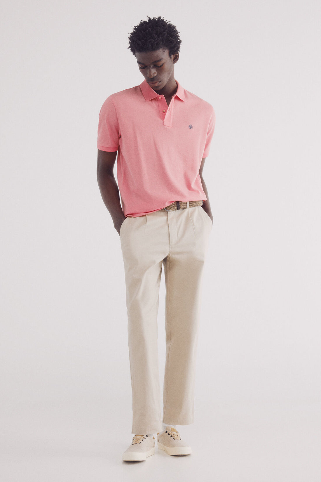 Springfield_Essential Regular Fit PiquŽ Polo Shirt_8551088_58_02