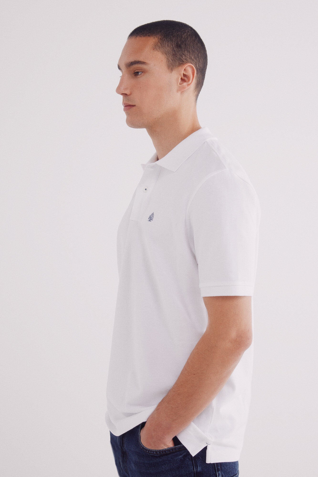 Springfield_Essential Regular Fit PiquŽ Polo Shirt_8551088_99_01