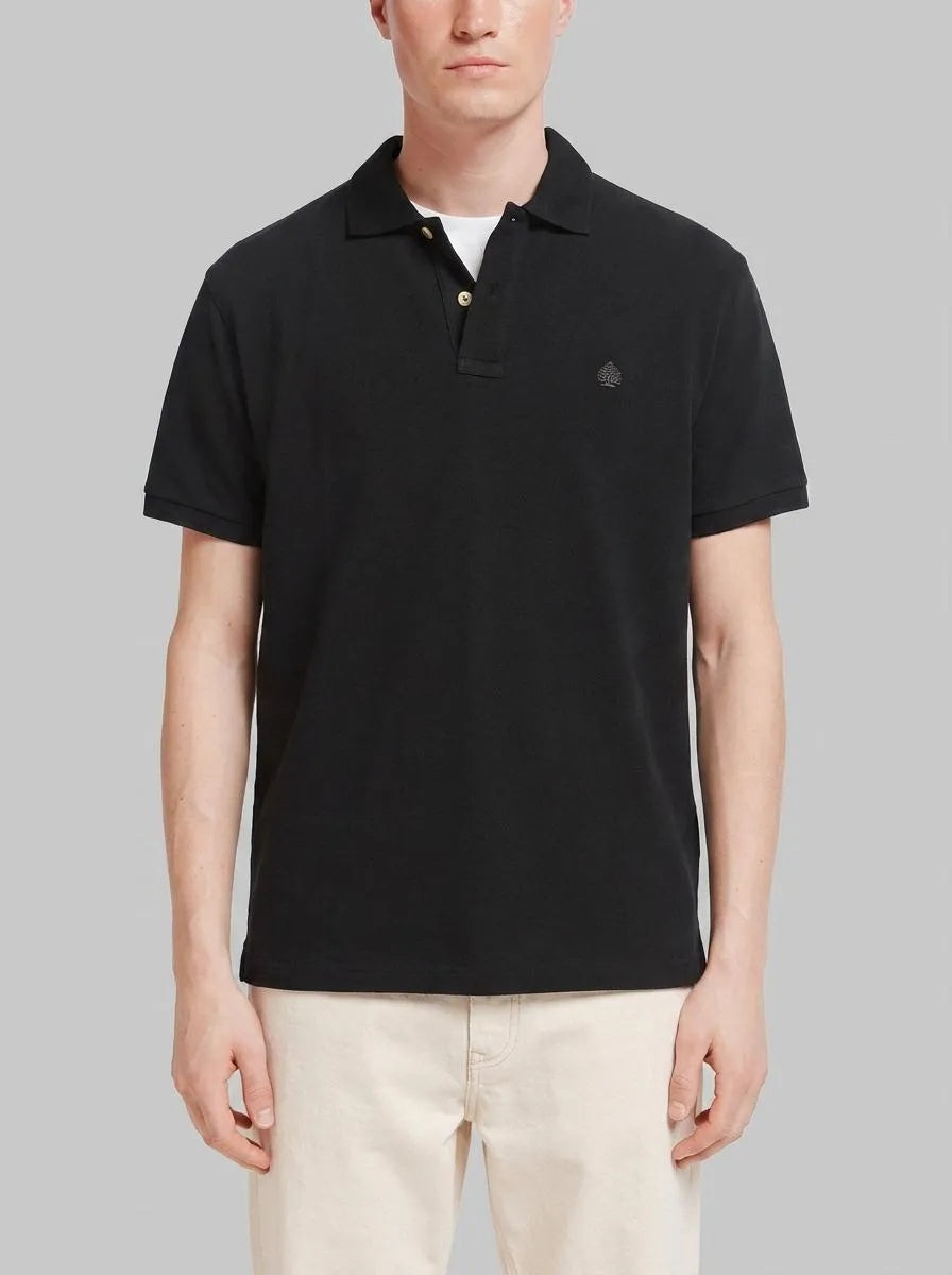 Springfield Black Men Basic Regular Fit Polo Shirt Springfield SKU: 8551105_01 Image 00