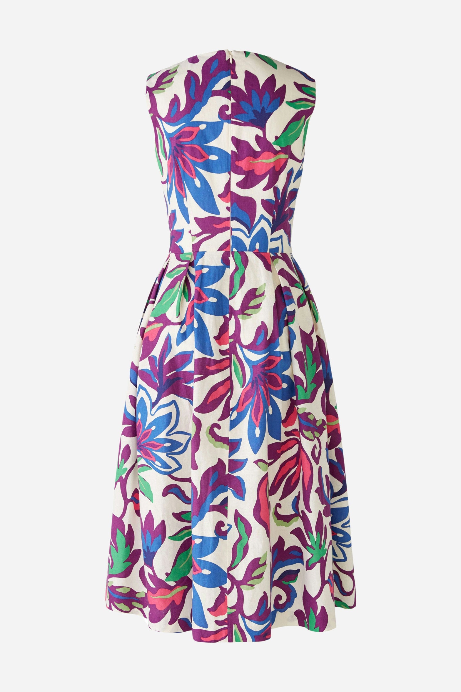 Midi Dress Linen Cotton Blend_86704_0416_08