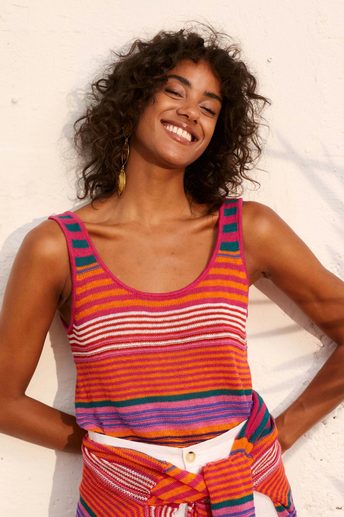 Knitted Top 100% Linen_87463_0346_06