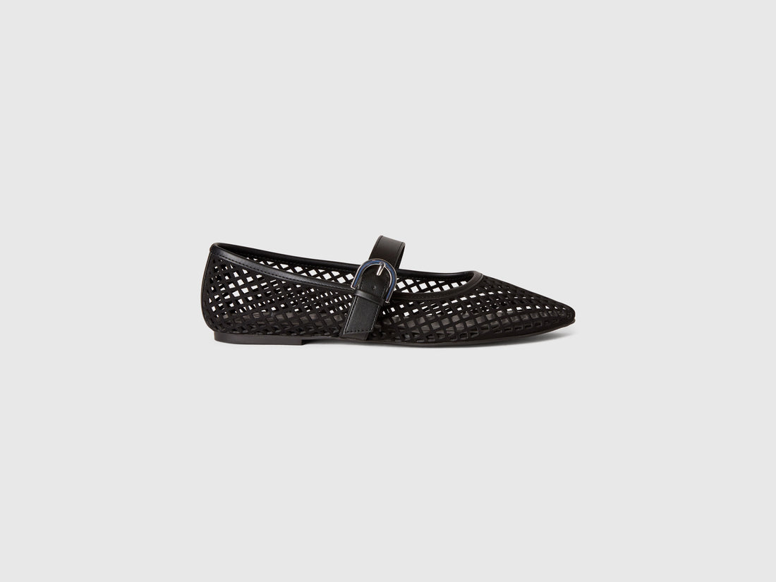 Benetton_Mesh Flats_87FCDD03Q_100_01