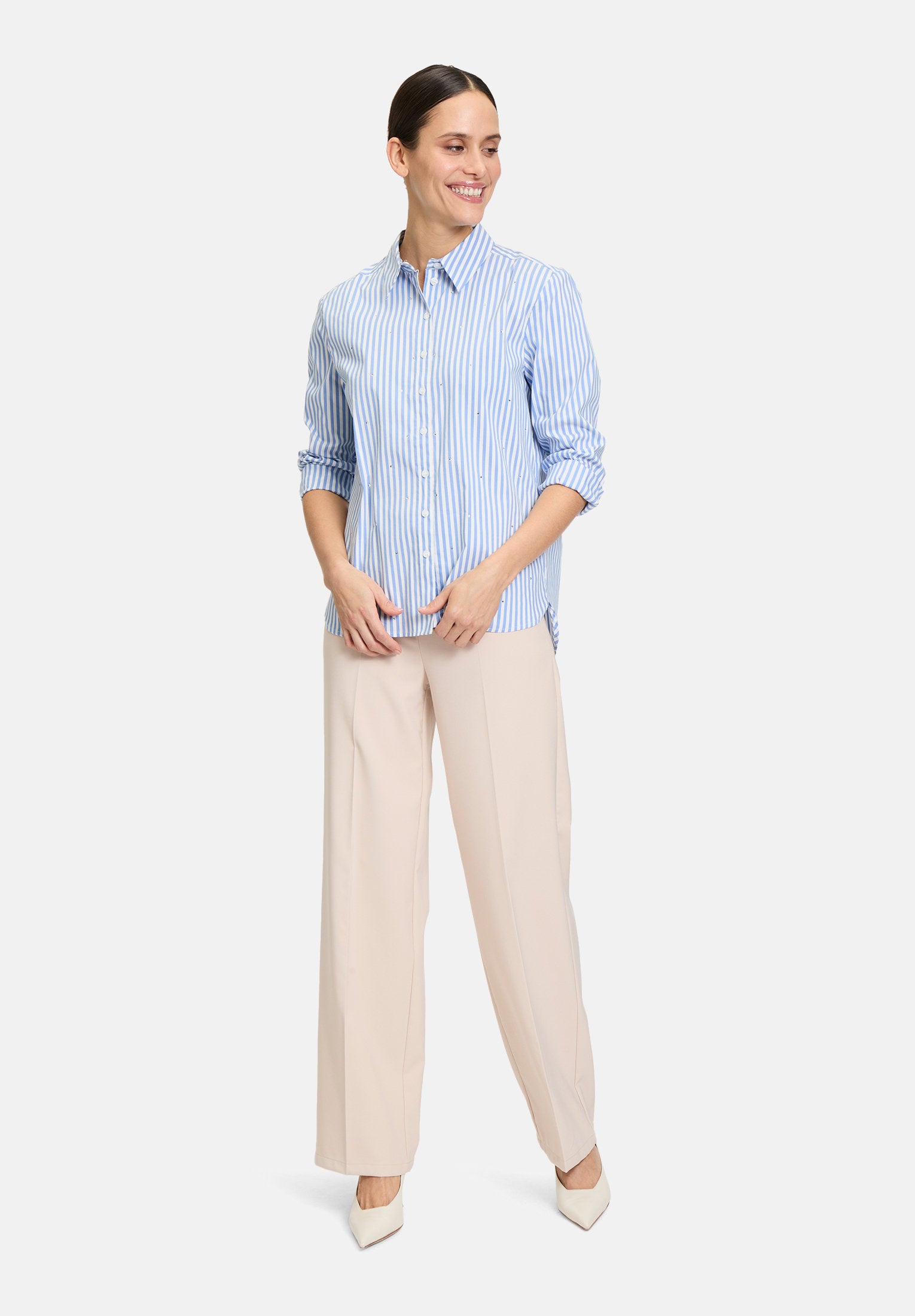 Betty Barclay_Collared Shirt Blouse_8802-1008_1880_02