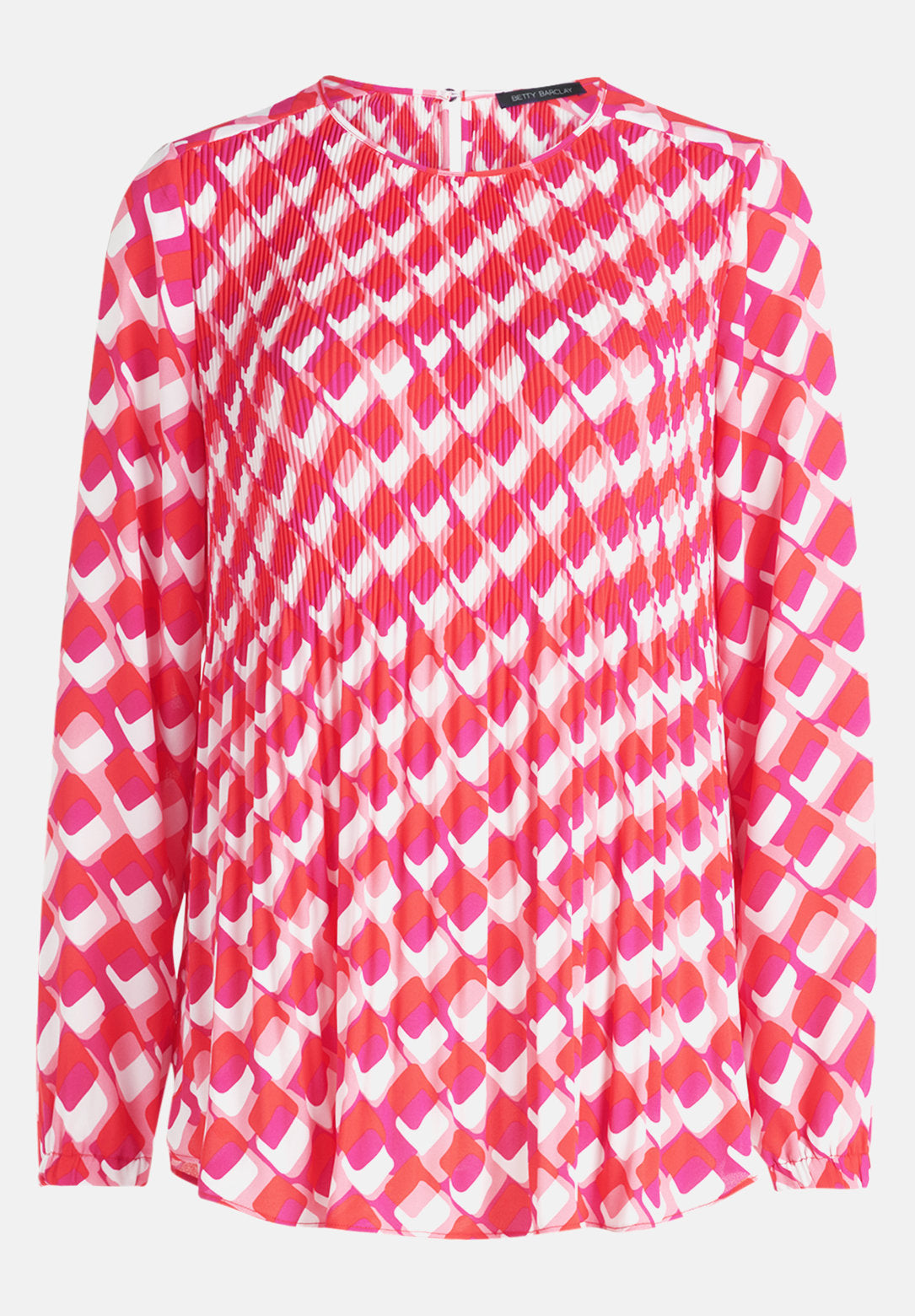 Betty Barclay_Slip Blouse with Pleats_8807-1093_4811_04