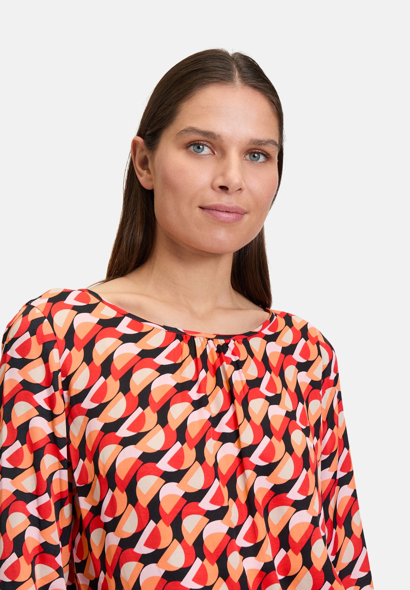 Slip-On Blouse with Pattern_8810-1045_4890_06