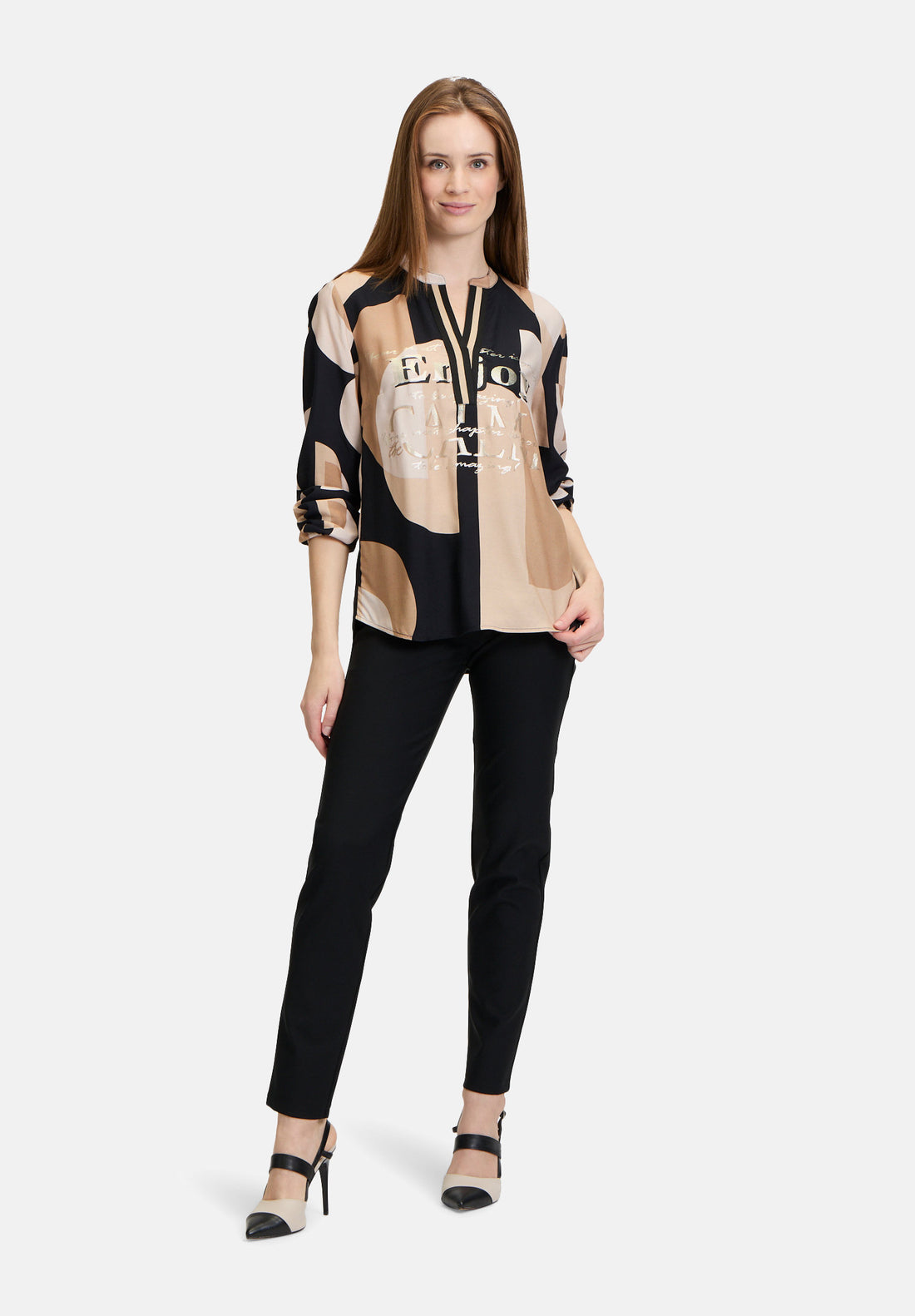 Long Blouse with Stand-Up Collar_8811-1103_9875_02