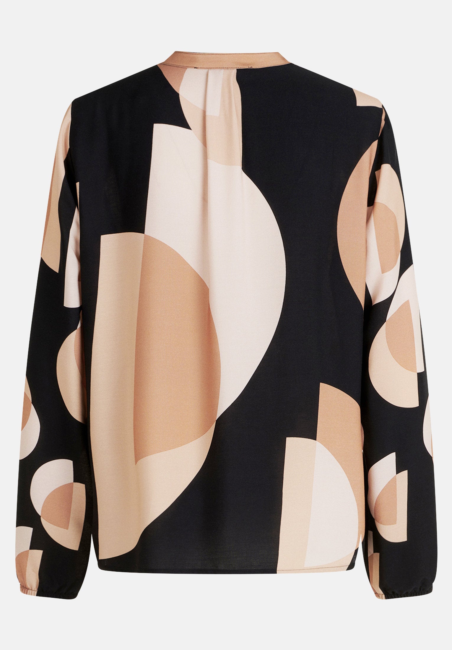 Long Blouse with Stand-Up Collar_8811-1103_9875_05