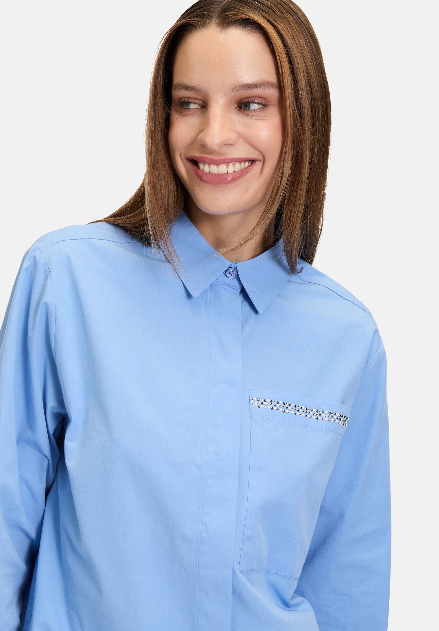 Betty Barclay_Collared Shirt Blouse_8814-1050_8026_06