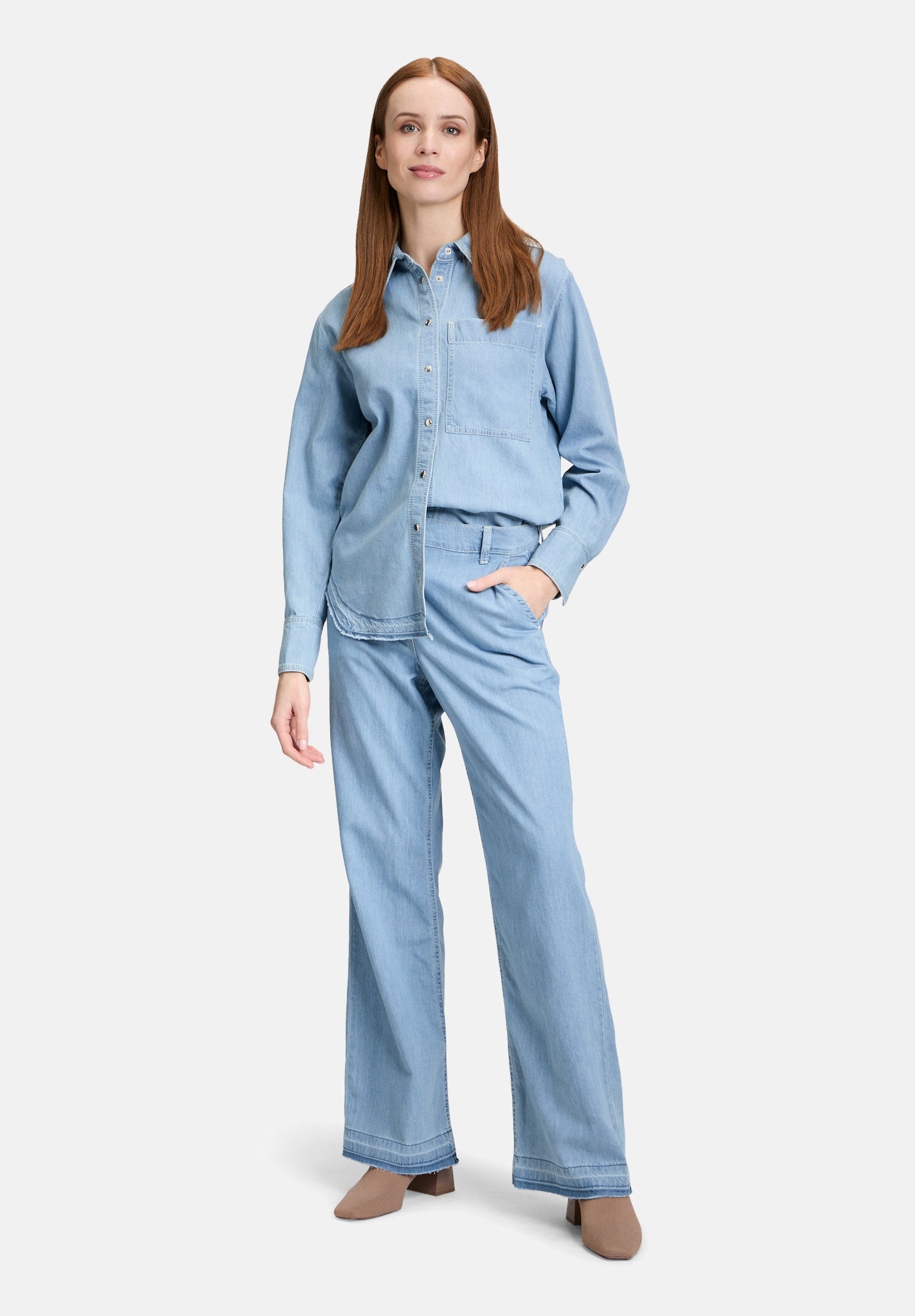 Betty Barclay_Collared Shirt Blouse_8814-1105_8618_02