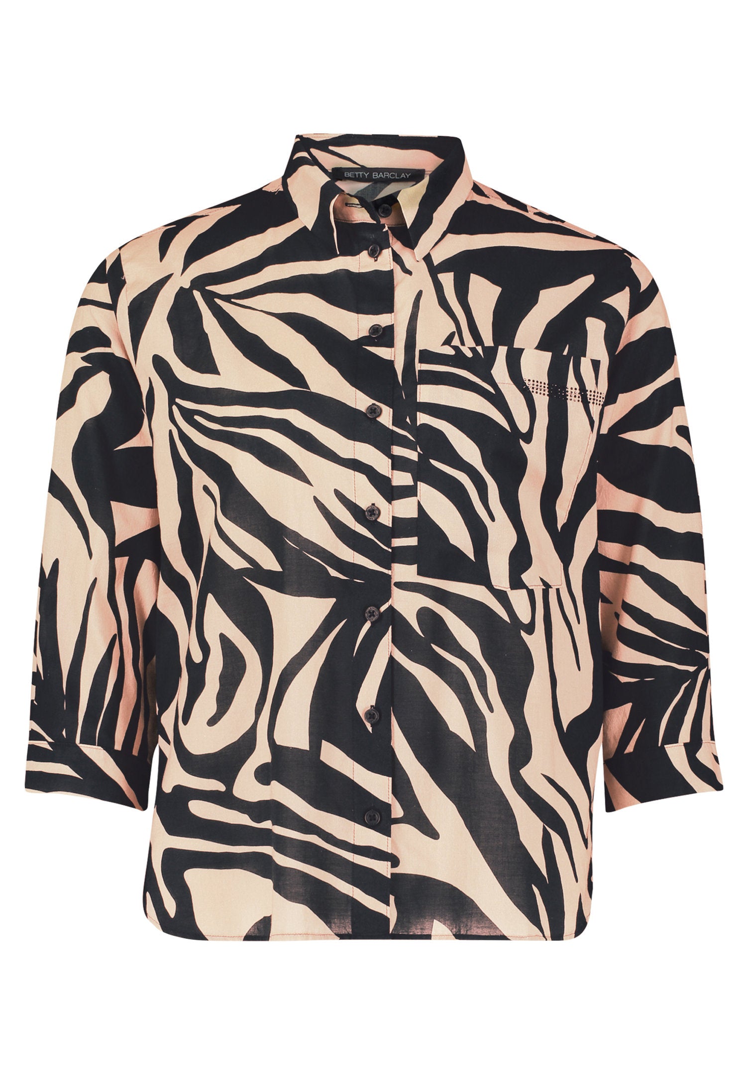 Betty Barclay_Blouse Long 3/4 Sleeve_8814-1213_9875_04