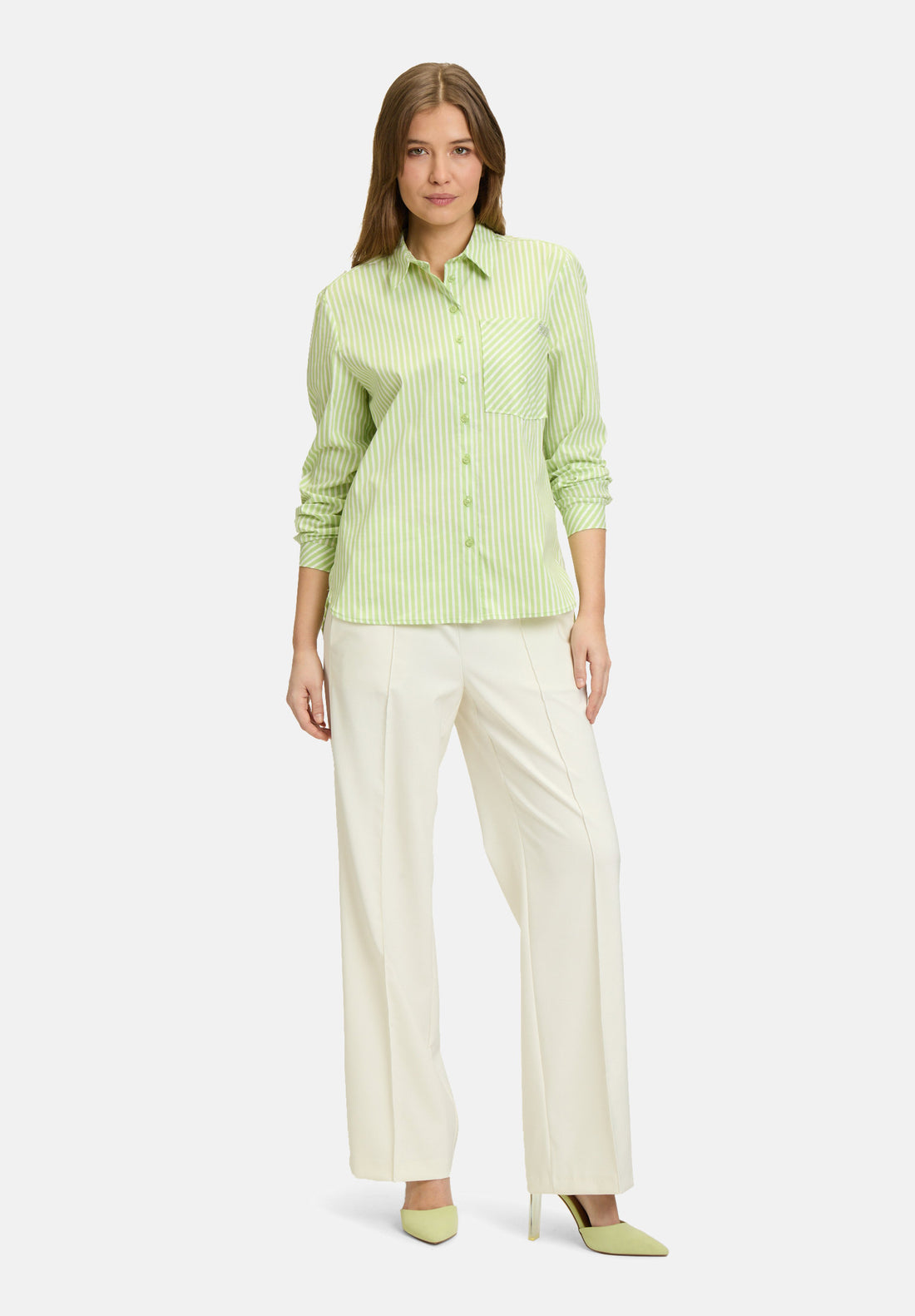 Betty Barclay_Collared Shirt Blouse_8816-1121_5810_02