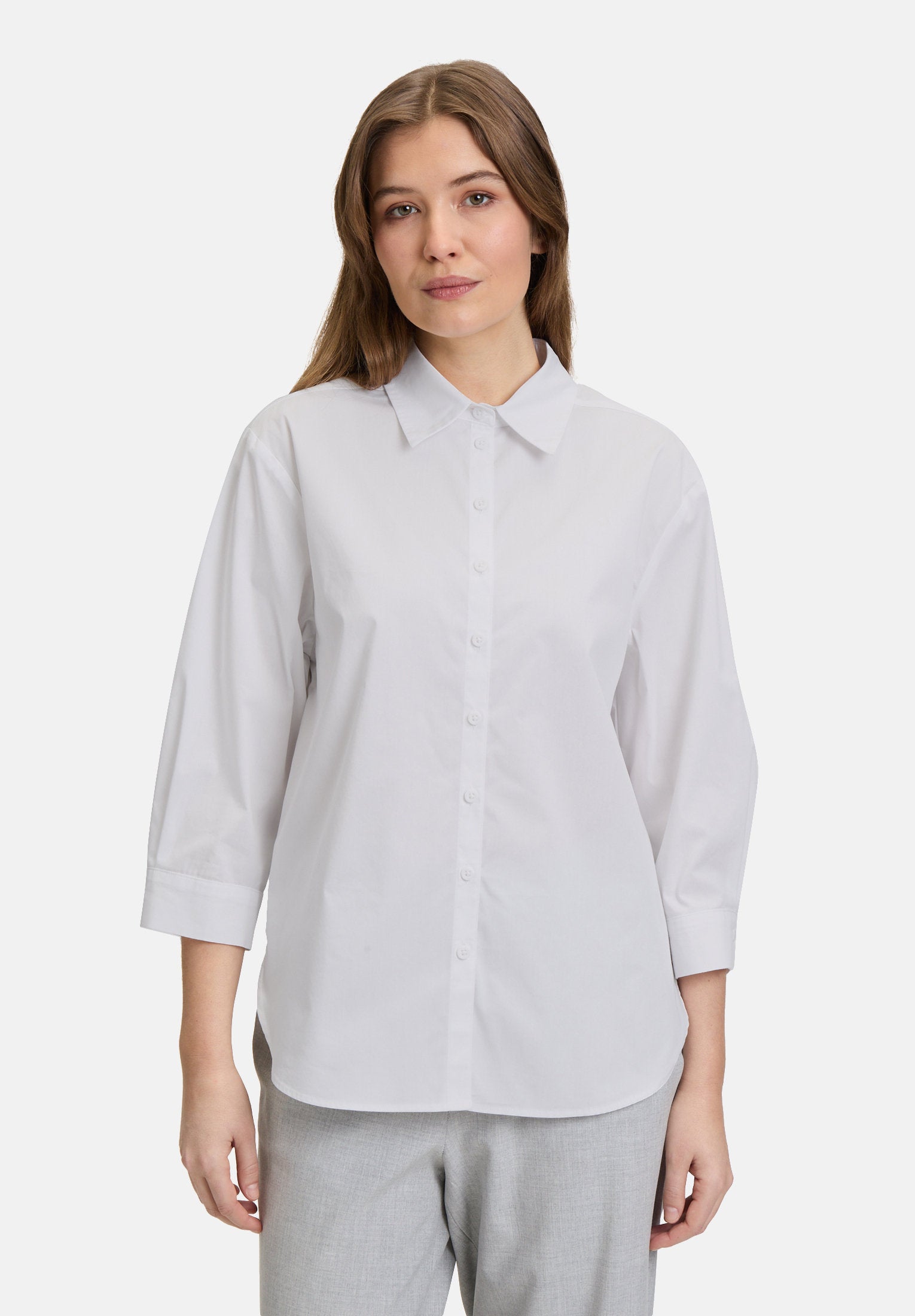 Betty Barclay_Collared Shirt Blouse_8818-1120_1000_01