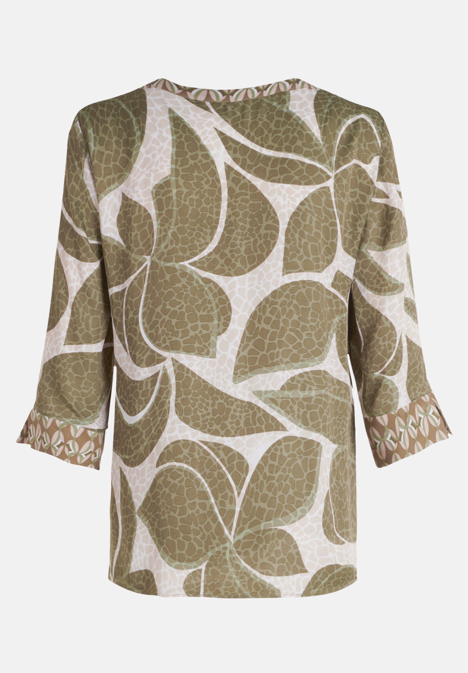 Betty Barclay_Pull-On Blouse with Pattern_8823-1132_5819_05