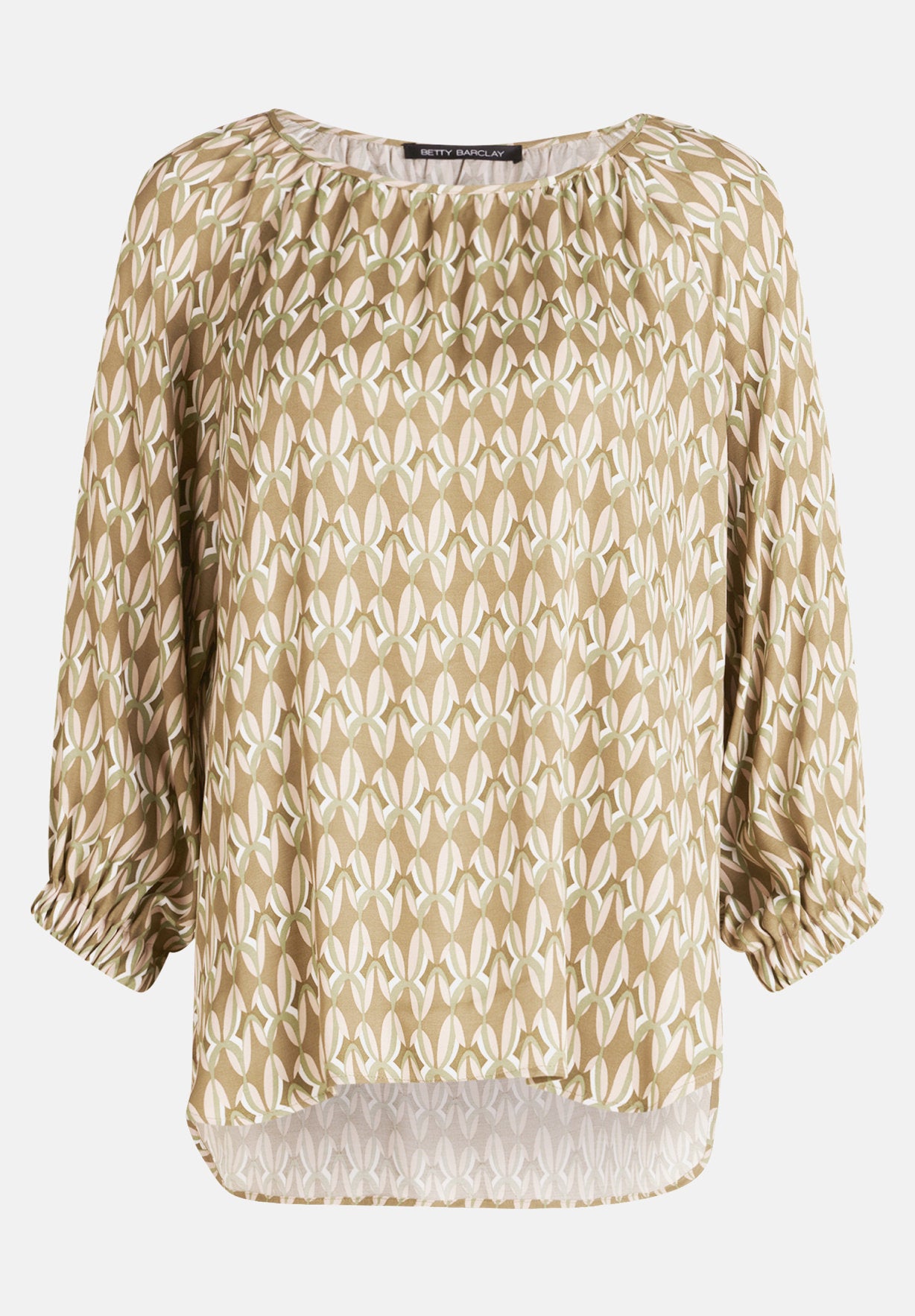 Betty Barclay_Pull-On Blouse with A Round Neckline_8824-1133_5819_04