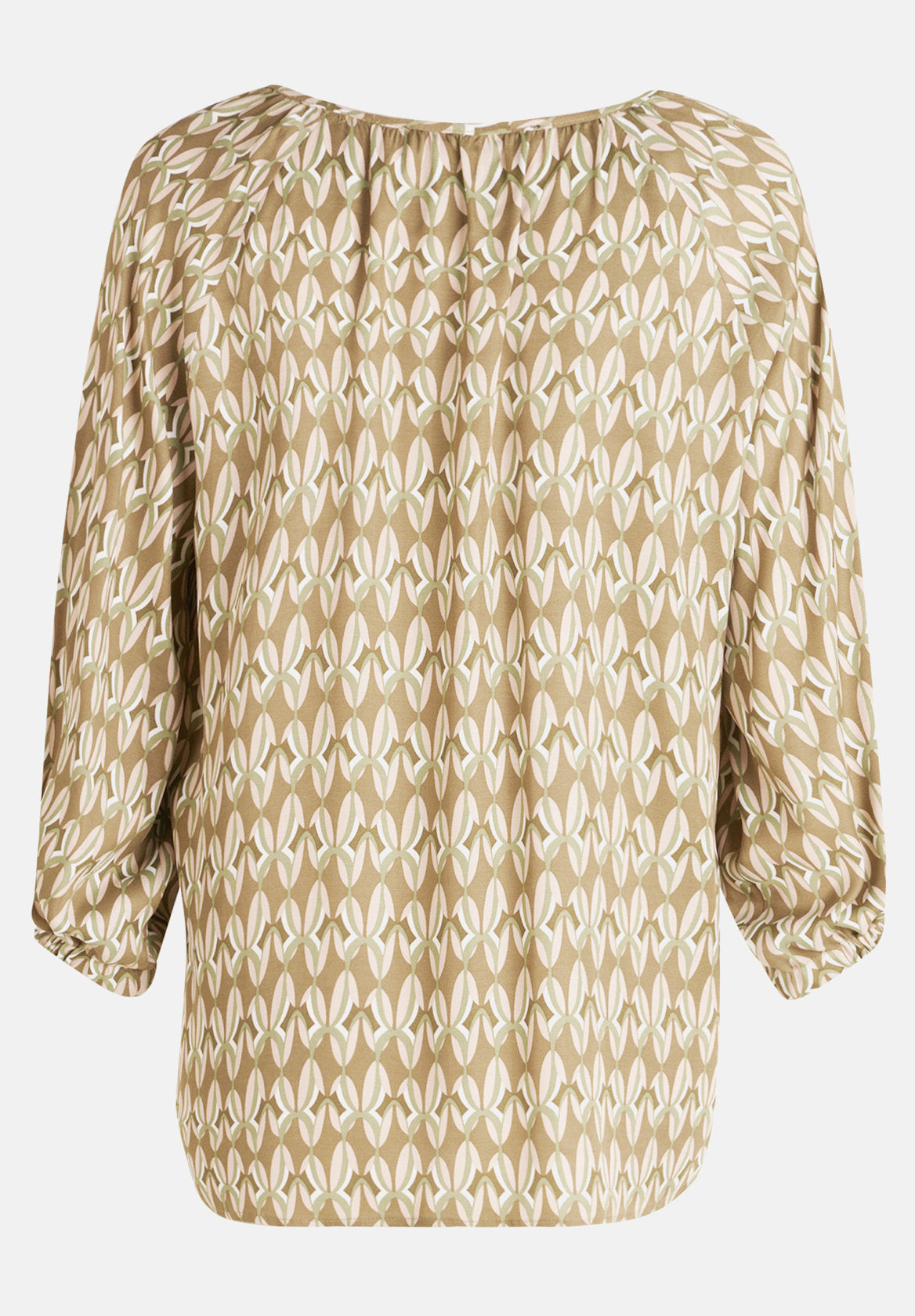 Betty Barclay_Pull-On Blouse with A Round Neckline_8824-1133_5819_05