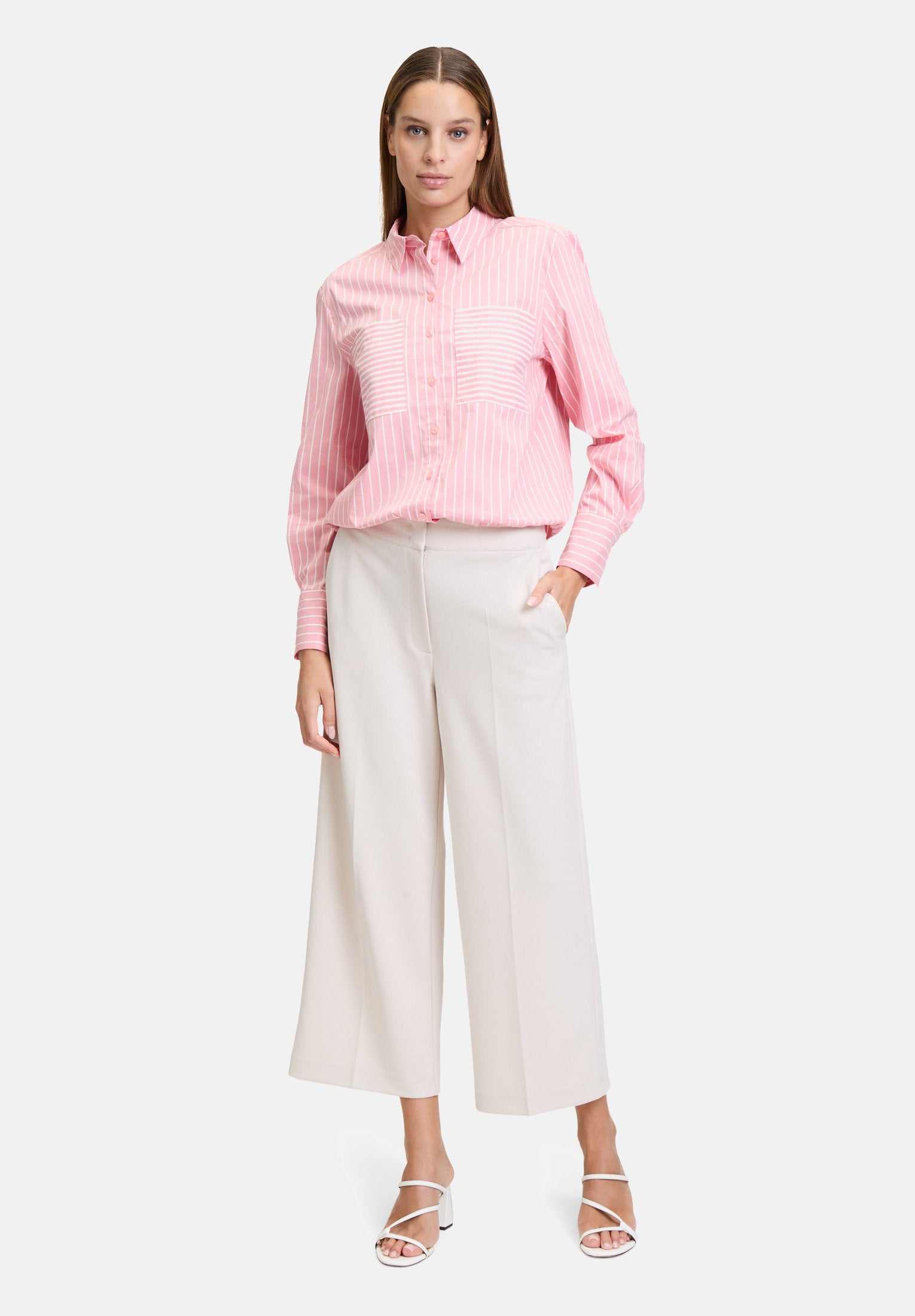 Betty Barclay_Collared Shirt Blouse_8825-1138_4814_02