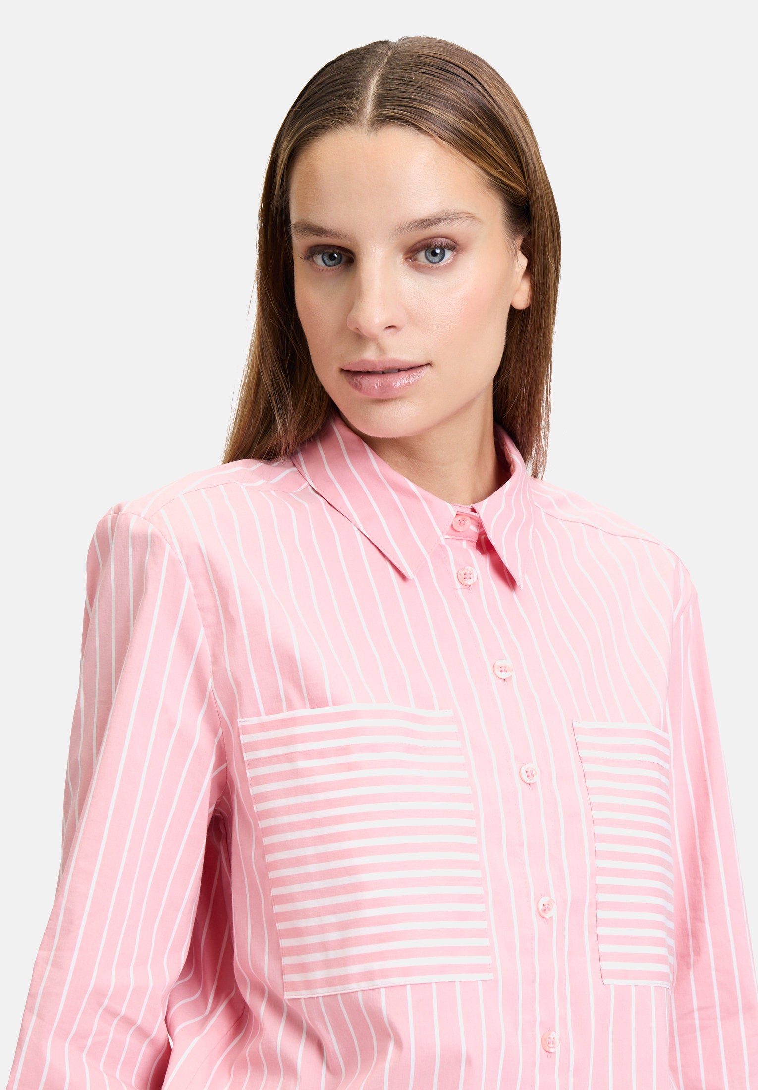 Betty Barclay_Collared Shirt Blouse_8825-1138_4814_06