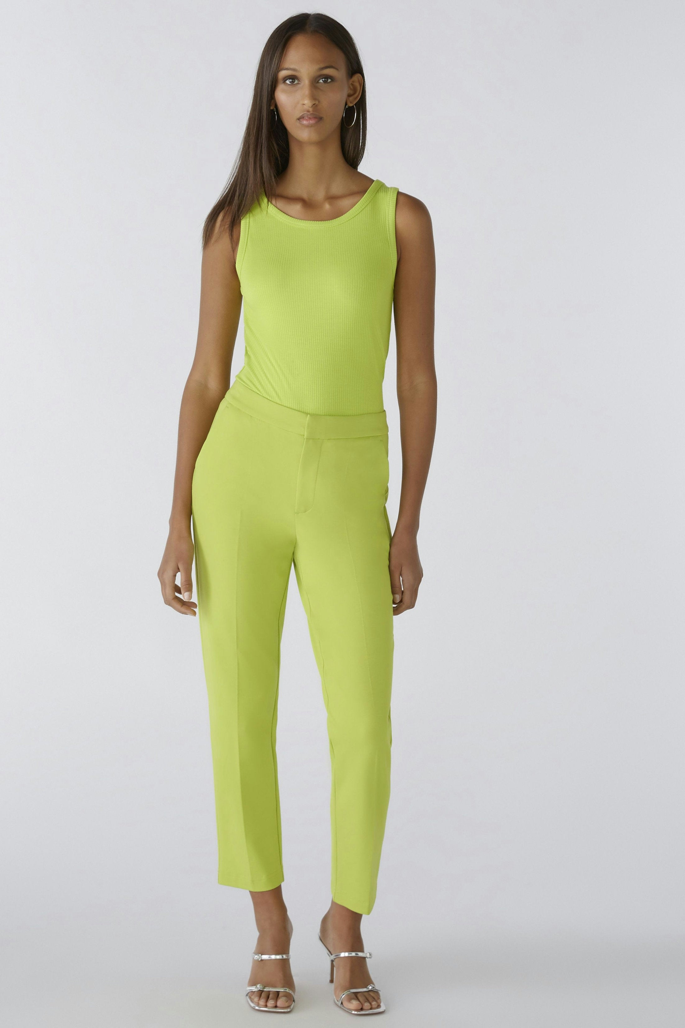 Cropped Feylia Jersey Trousers Slim Fit_88390_6192_02
