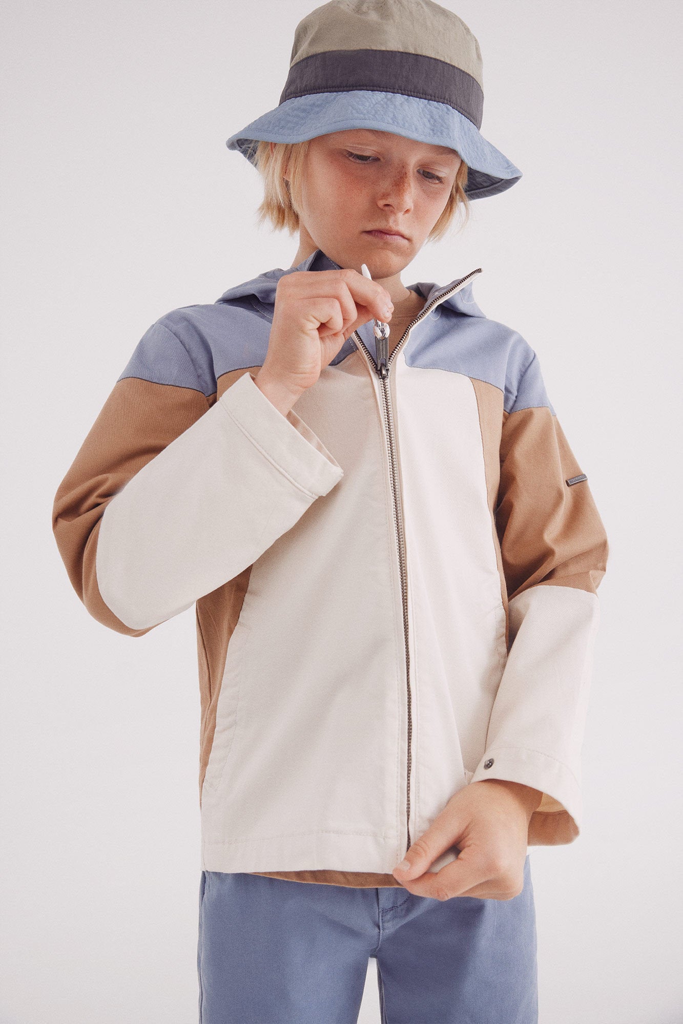 Springfield_Contrast Parka For Boys_8849222_16_01