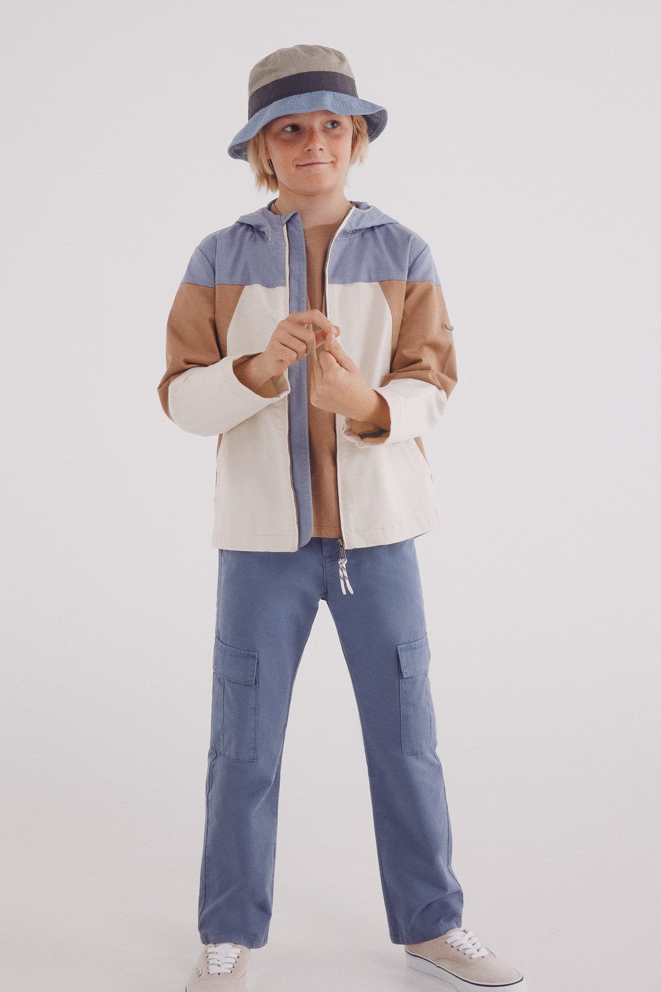 Springfield_Contrast Parka For Boys_8849222_16_03