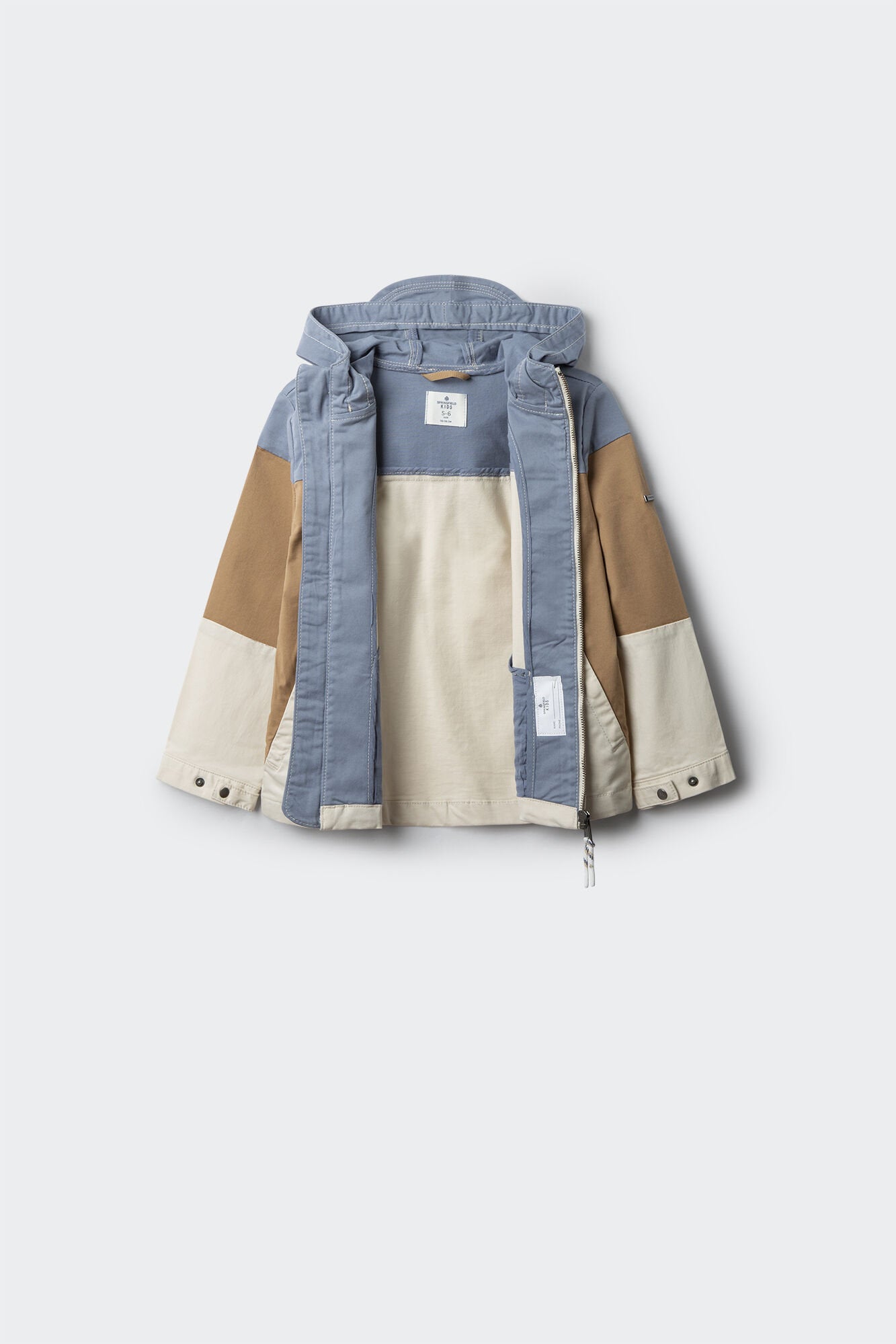 Springfield_Contrast Parka For Boys_8849222_16_06