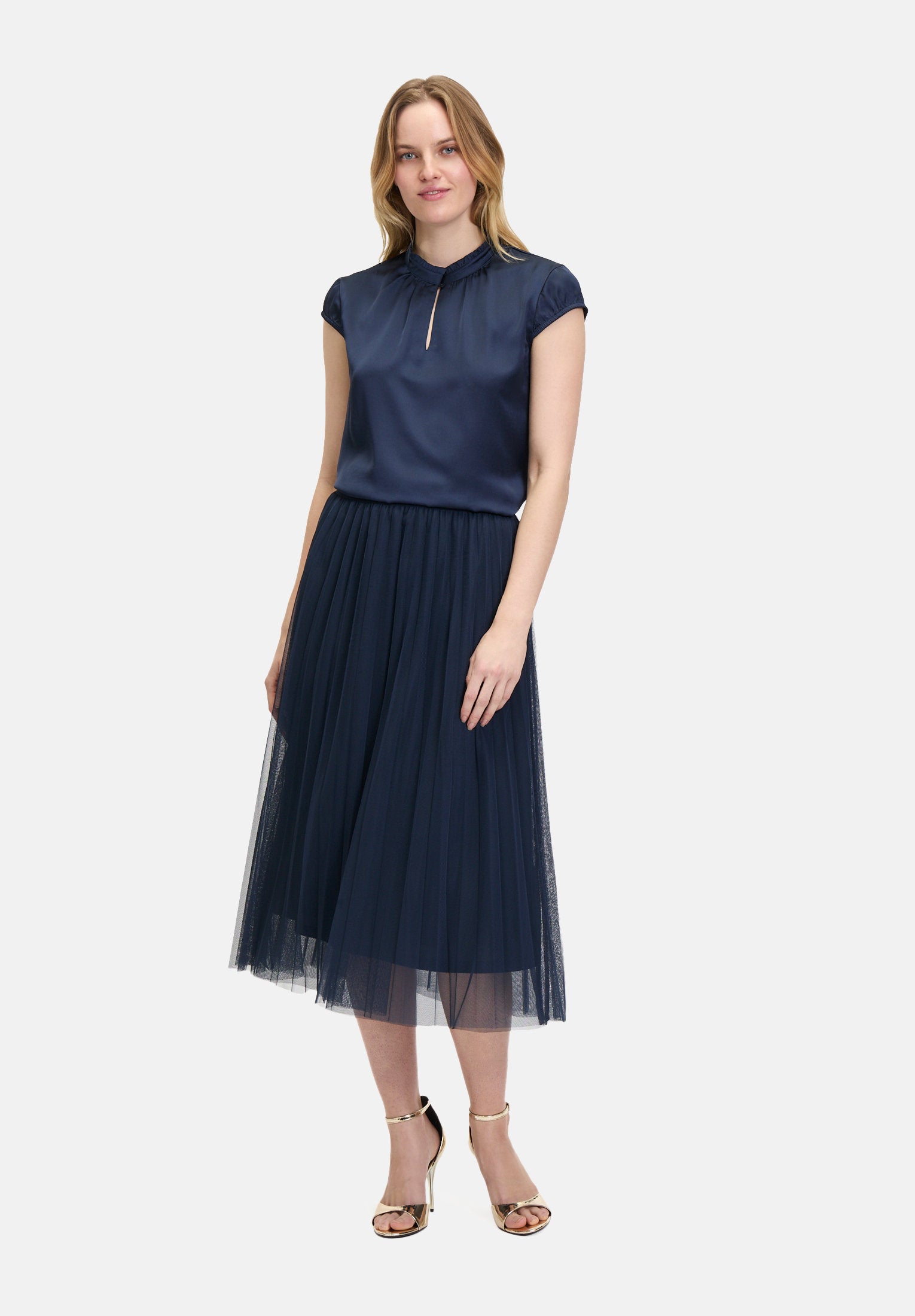 Slip-On Blouse Short Sleeve_8870-3394_8543_02