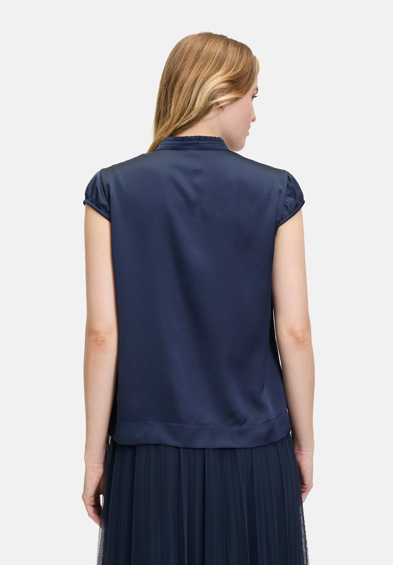 Slip-On Blouse Short Sleeve_8870-3394_8543_03