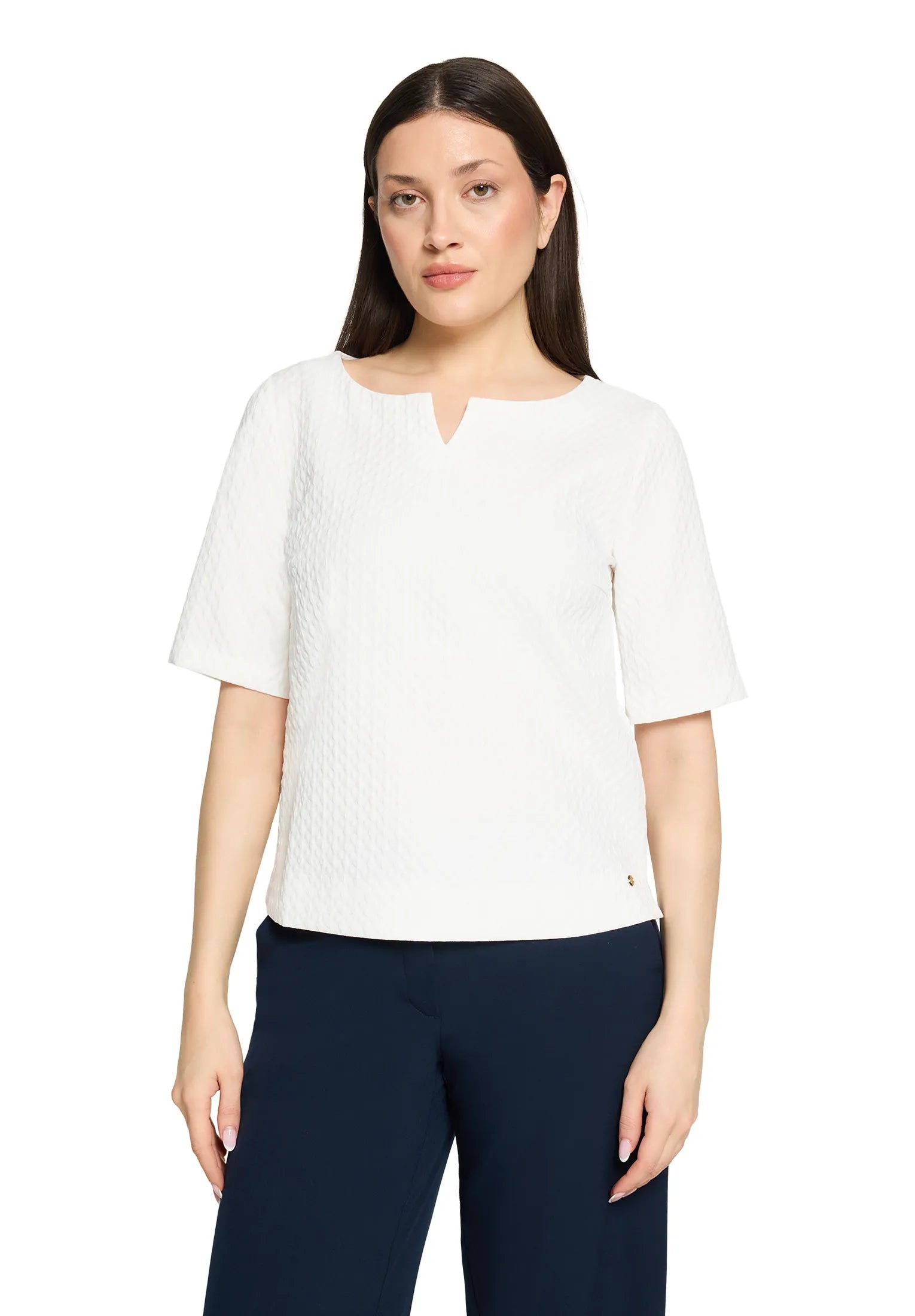 Betty Barclay Offwhite Women Blouse Short 1/2 Sleeve SKU: 8883-3194_1014 Image 01