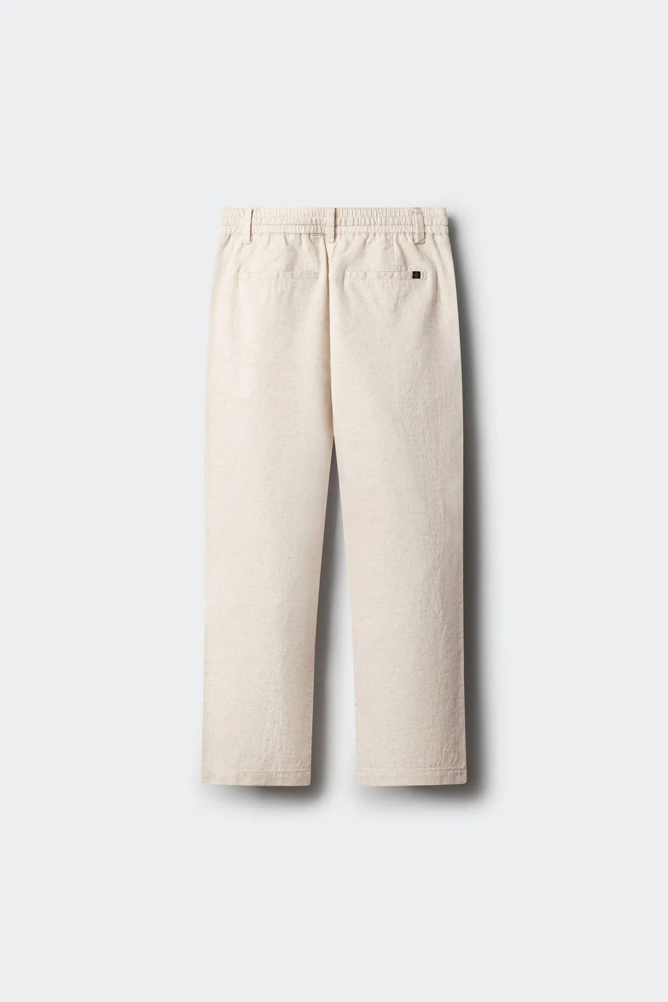 Springfield White Boys Linen Trousers SKU: 8903066_97 Image 02