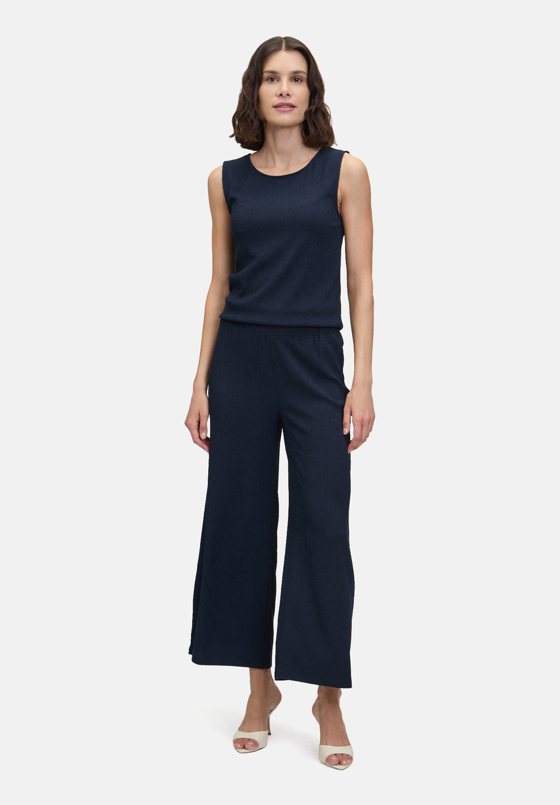 Betty Barclay_Dark Sky_Blouse Top with Structure_8905-1468_8345_02