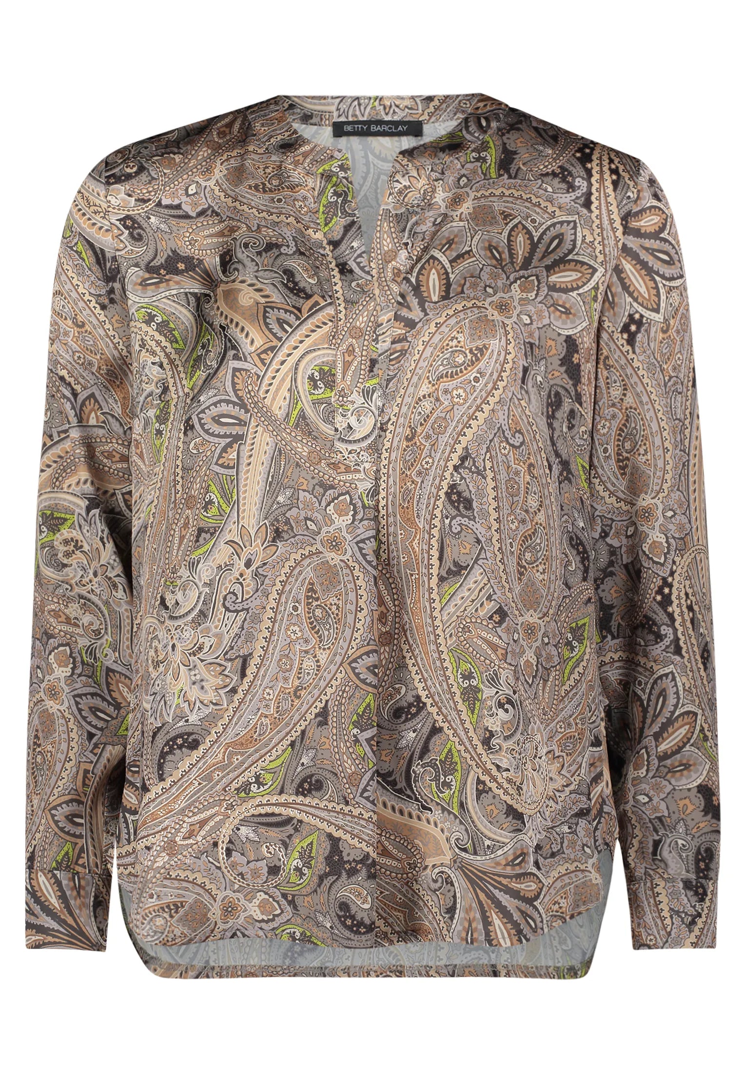 Betty Barclay_Grey/Beige_Long Blouse_8928-1626_9876_04